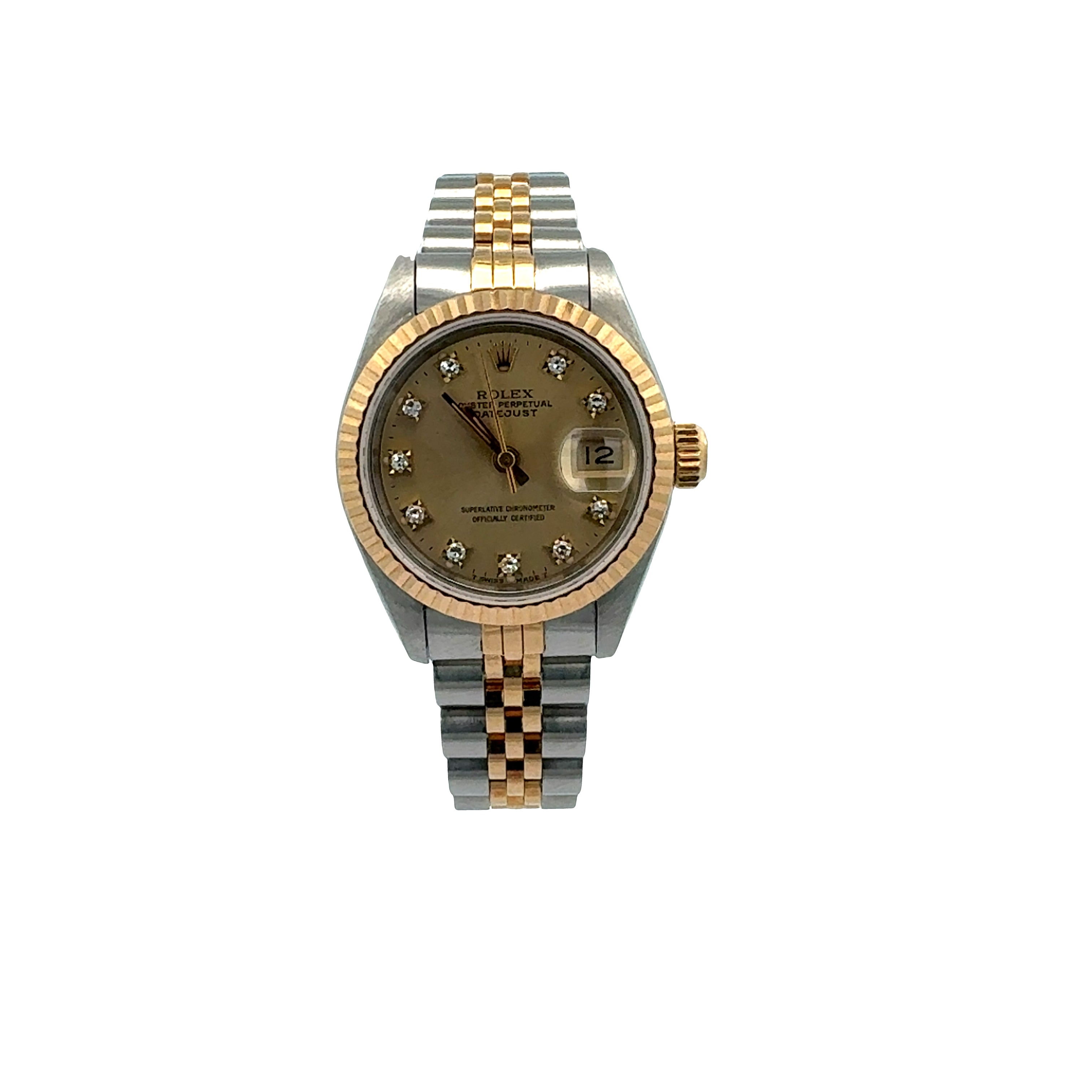 Rolex Lady Datejust reference 69173 Factory Diamond Dial