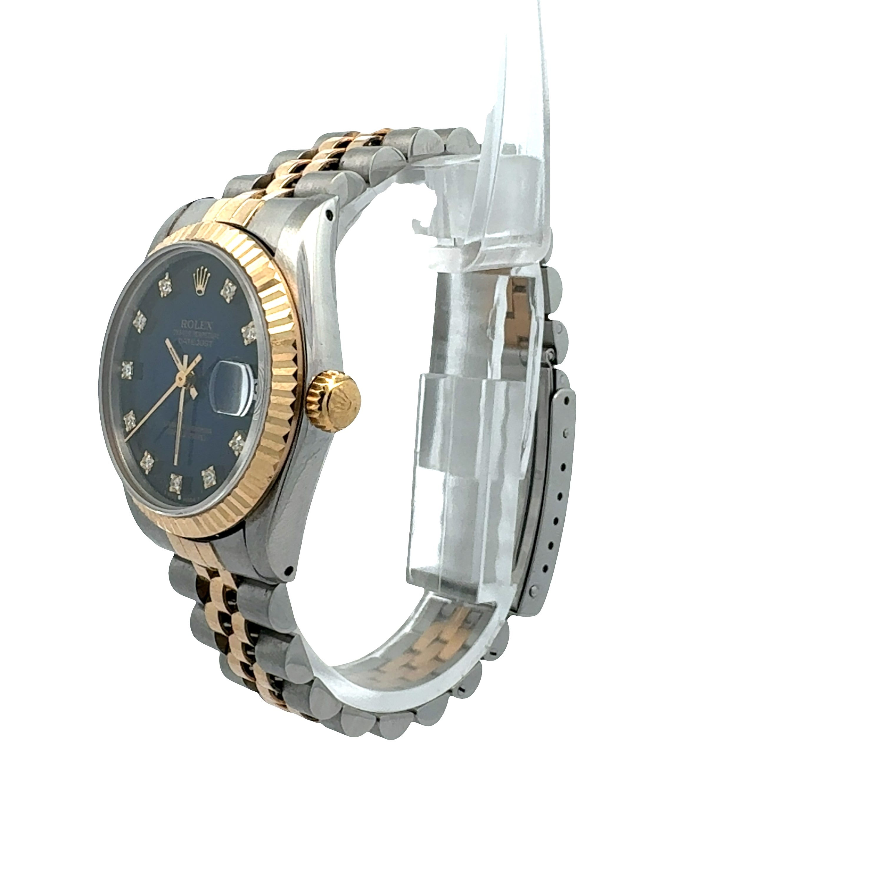 Rolex Datejust 31 reference 68273 Blue Vignette Diamond Dial