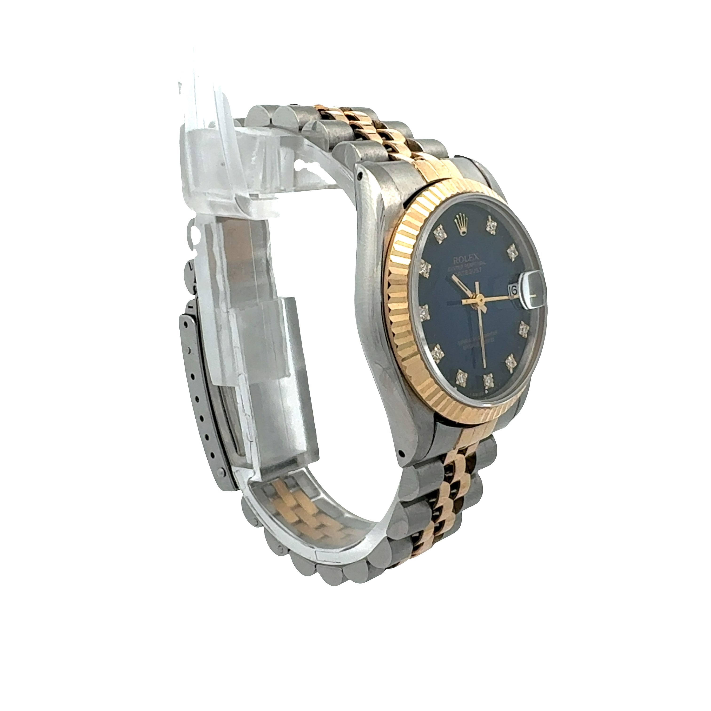 Rolex Datejust 31 reference 68273 Blue Vignette Diamond Dial