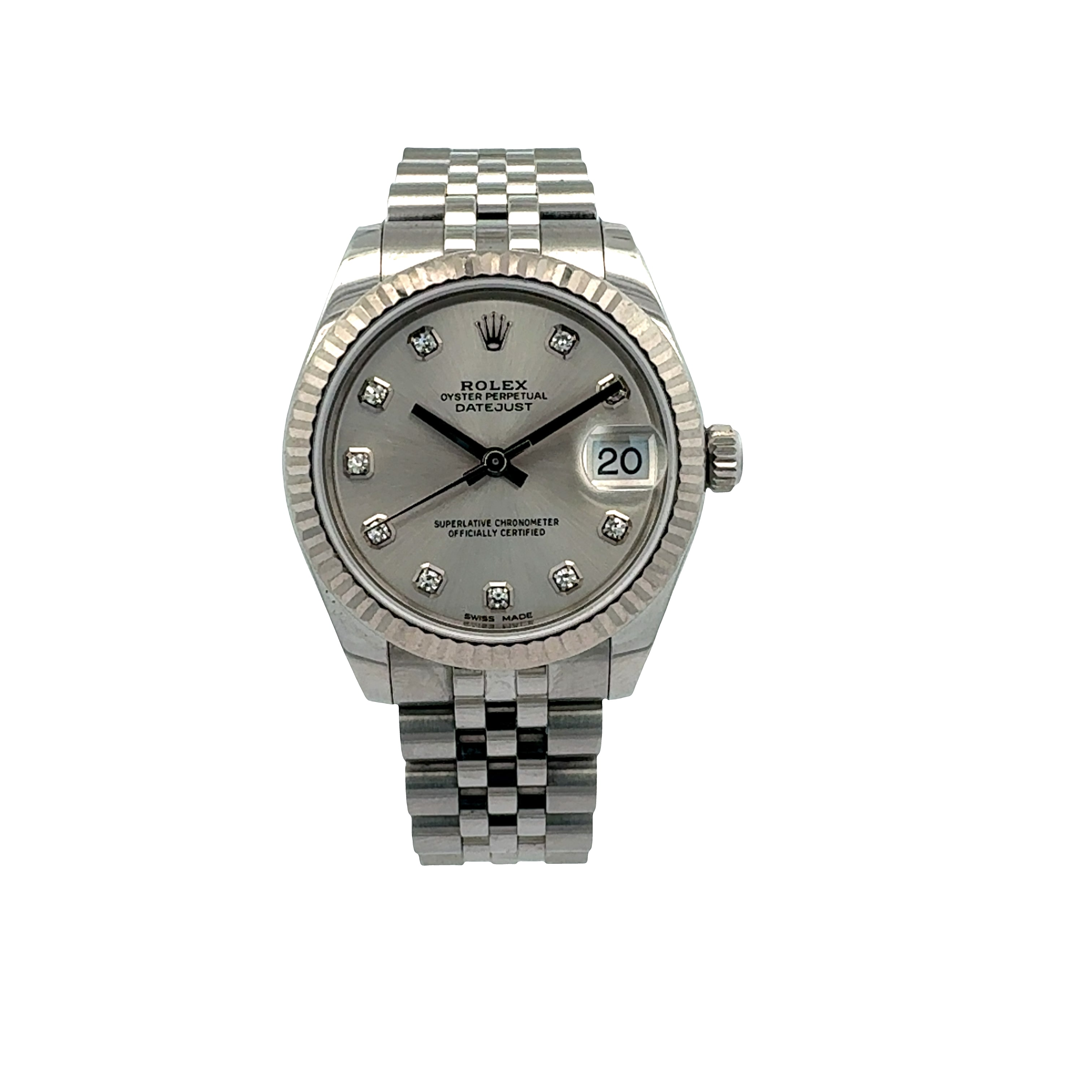 Rolex Datejust 31 reference 178274 Factory Diamond Dial