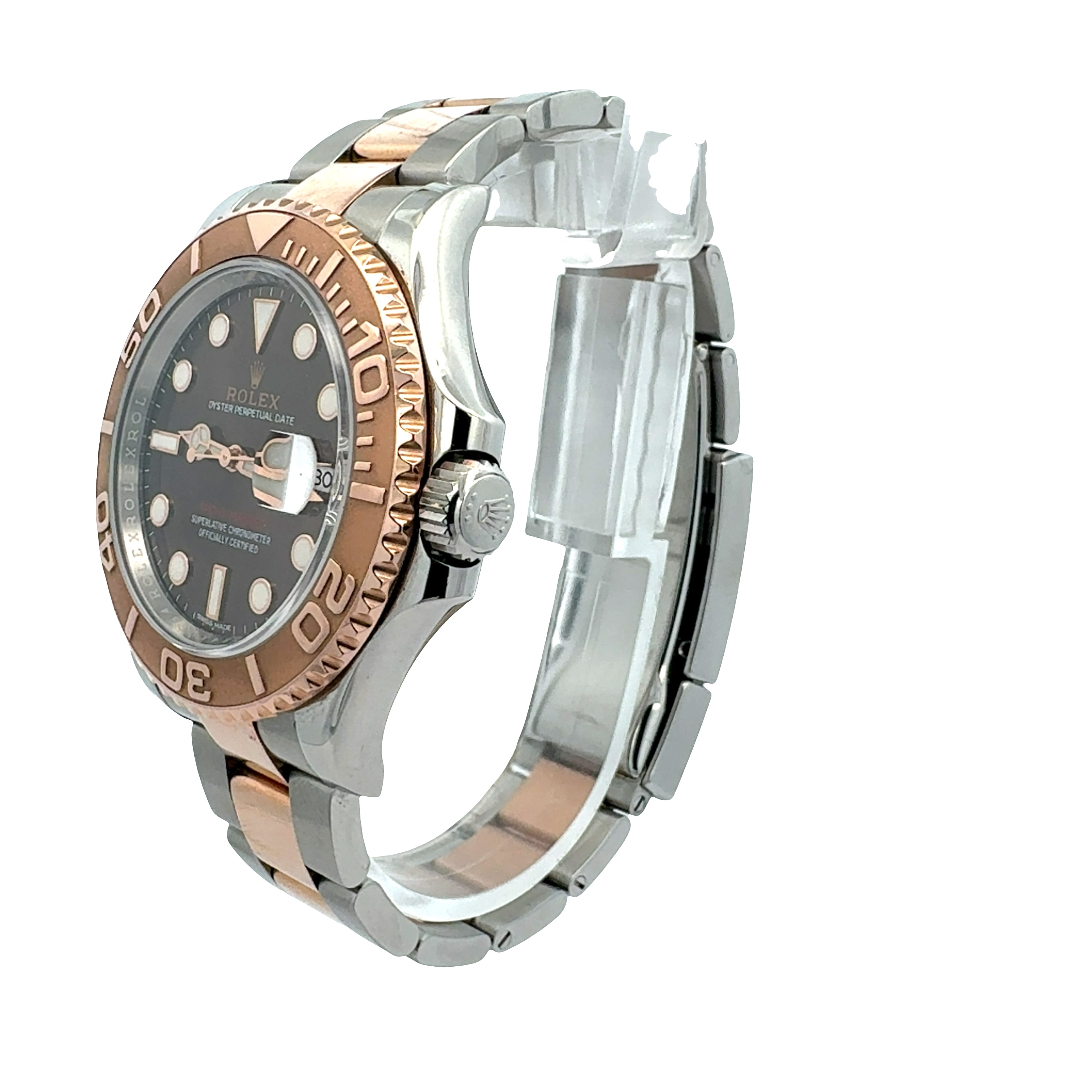 Rolex Steel and Rose Gold Yachtmaster 40 reference 116621