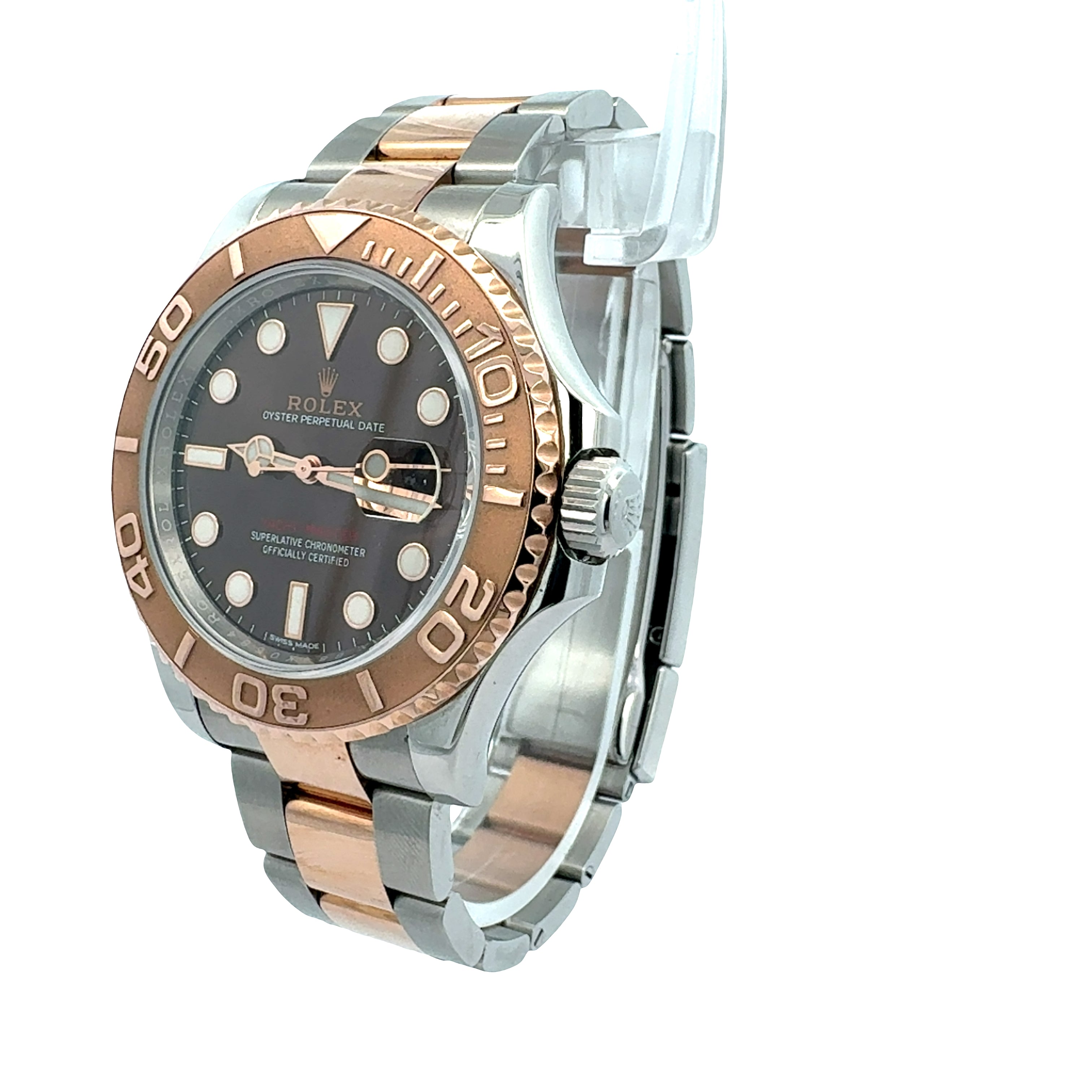 Rolex Steel and Rose Gold Yachtmaster 40 reference 116621