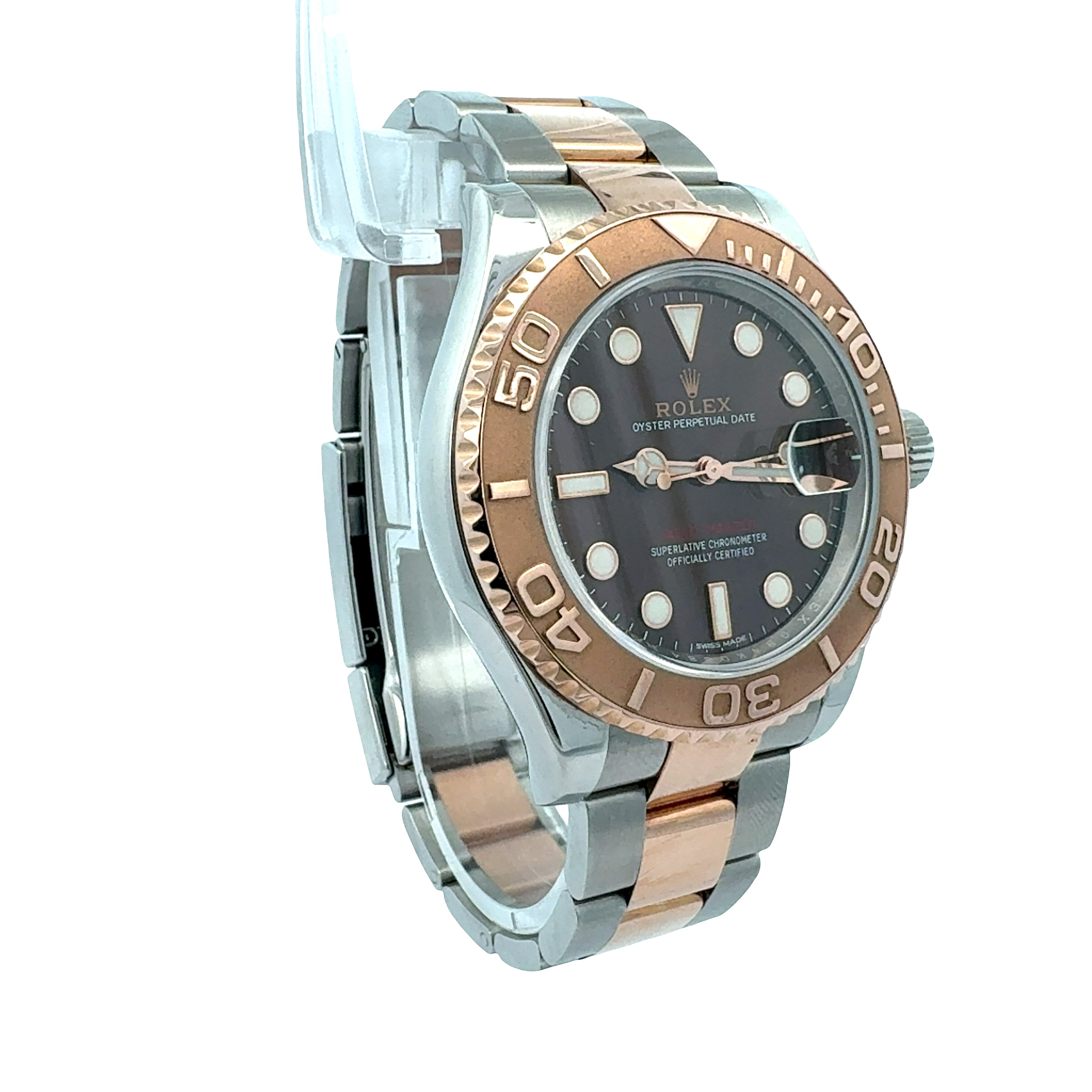 Rolex Steel and Rose Gold Yachtmaster 40 reference 116621