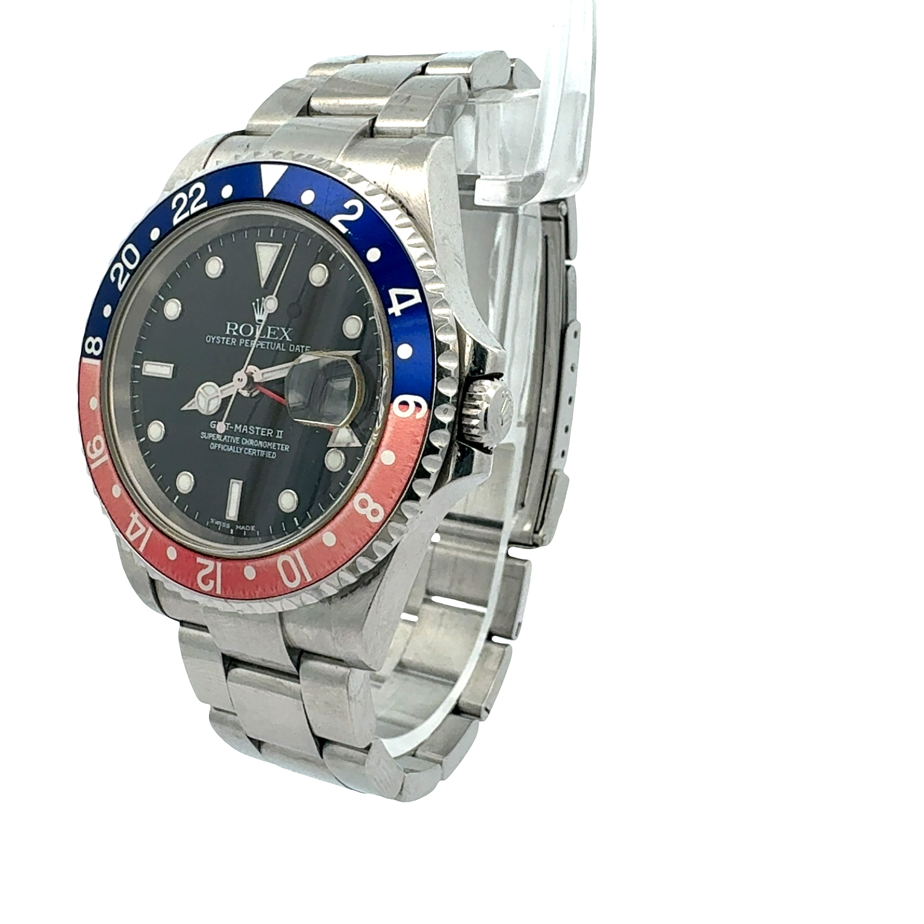 Rolex GMT Master II Pepsi reference 16710