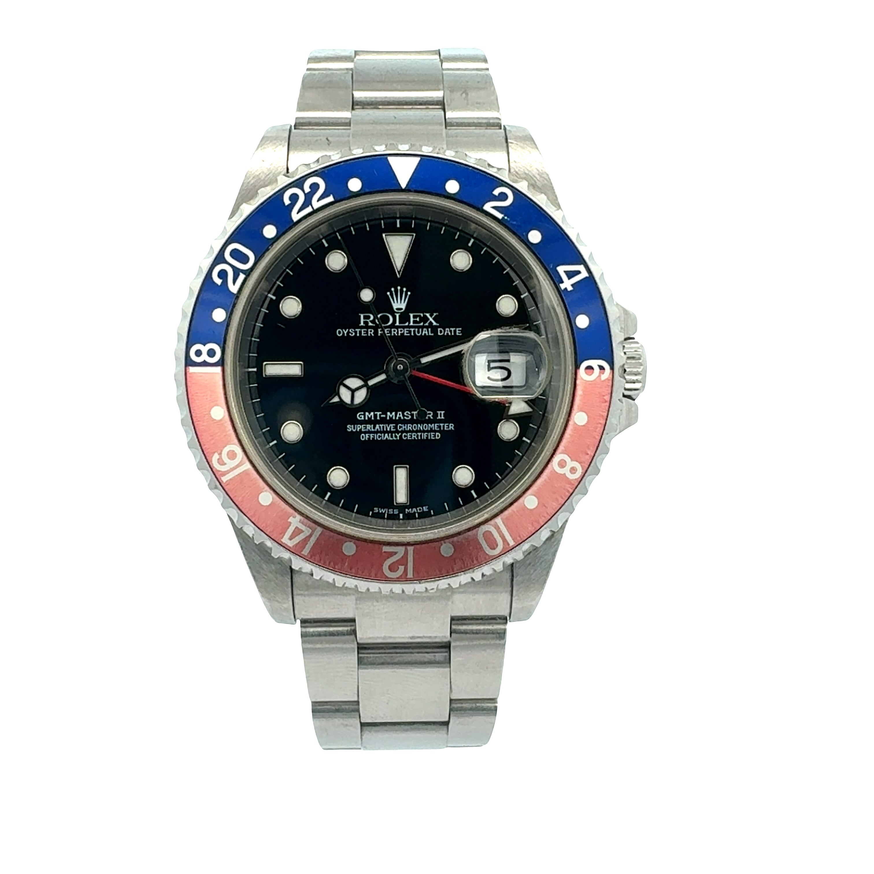 Rolex GMT Master II Pepsi reference 16710