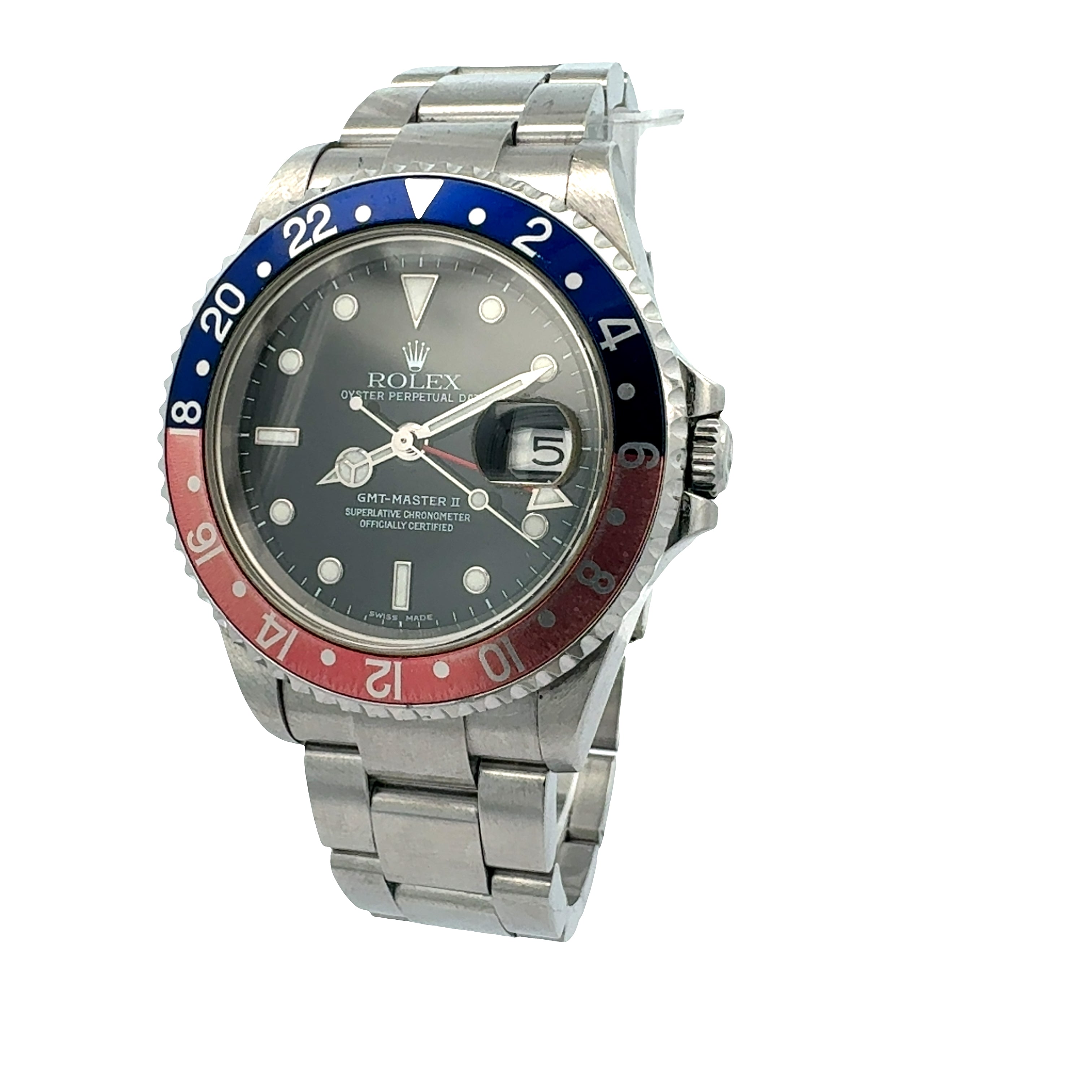 Rolex GMT Master II Pepsi reference 16710