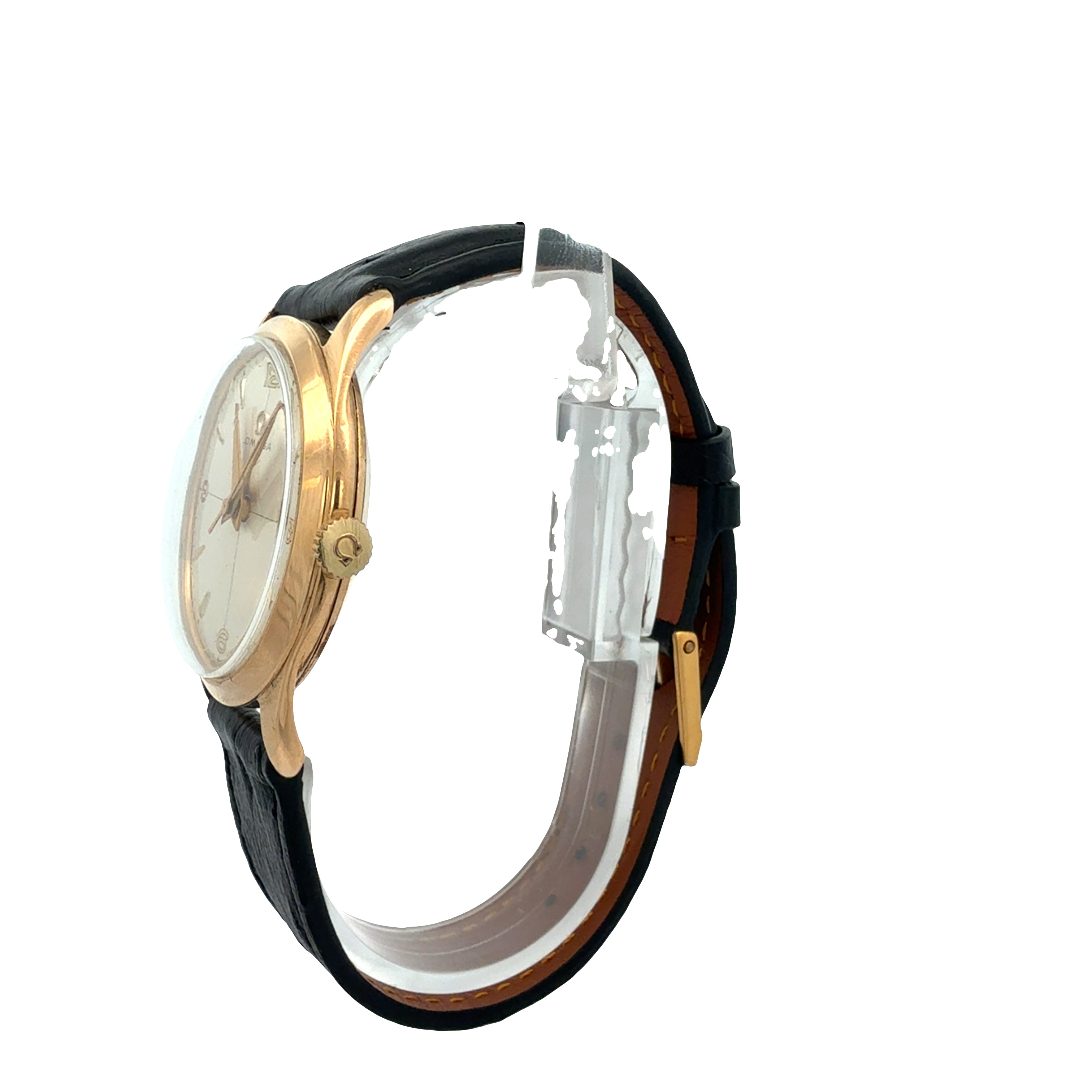 Omega 18ct Rose Gold Dress watch reference 13302