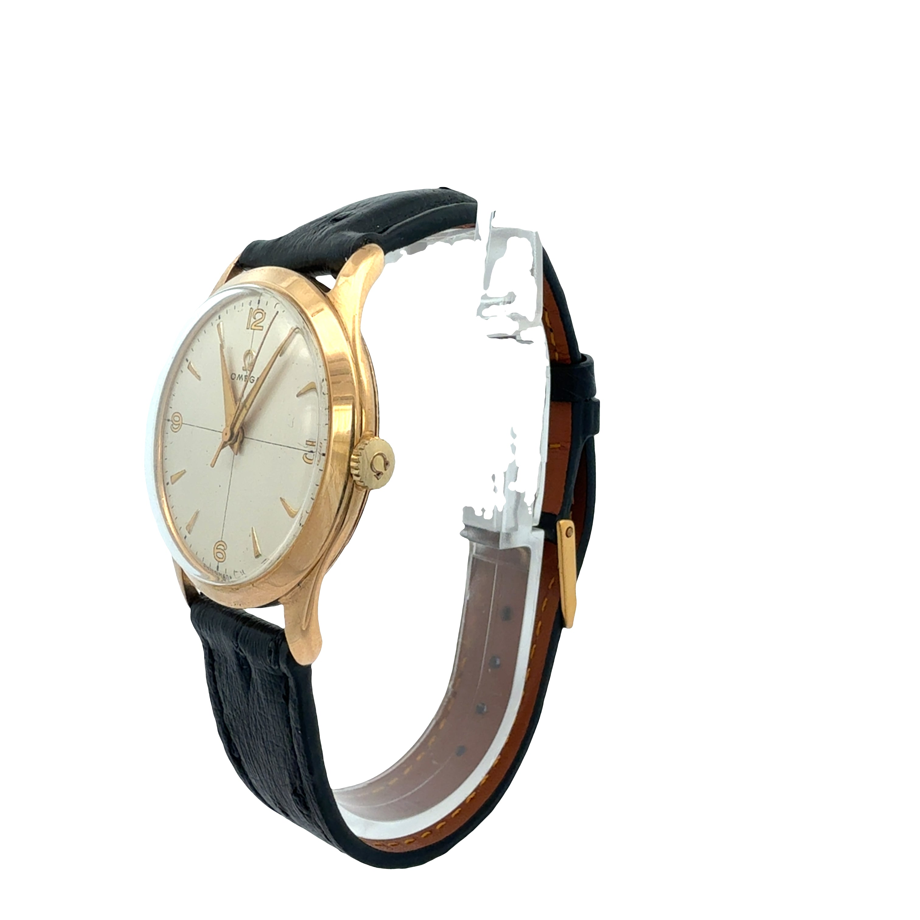Omega 18ct Rose Gold Dress watch reference 13302