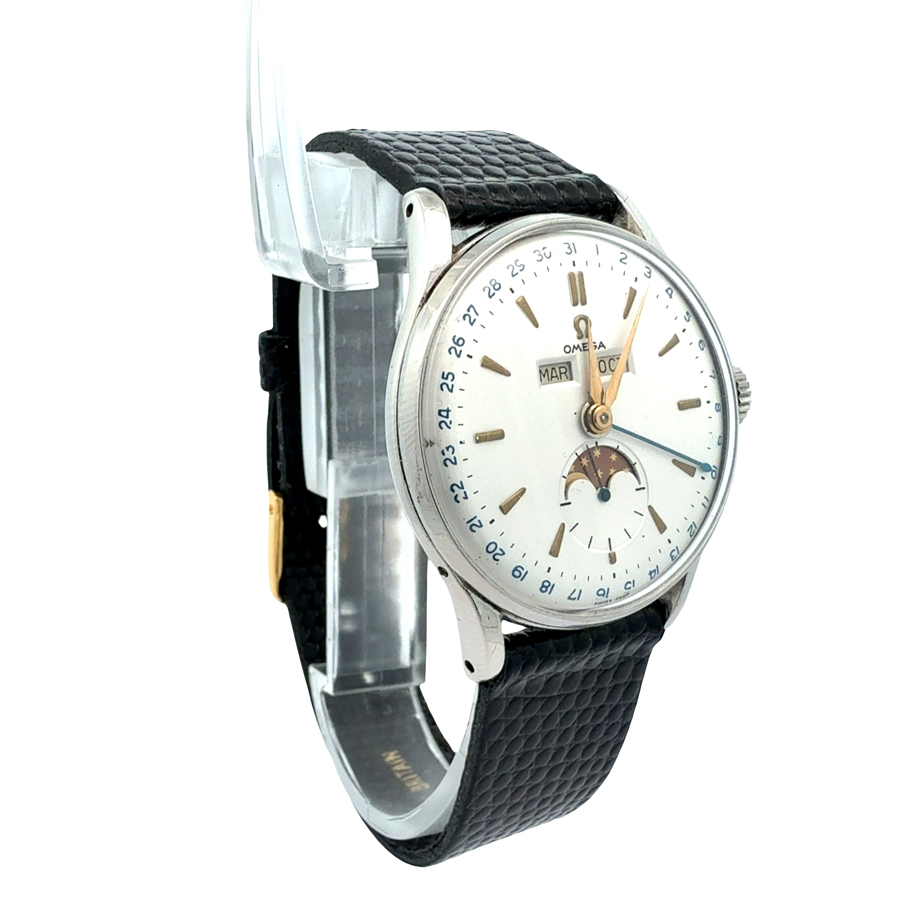 omega Triple Date Moonphase reference 2471-6