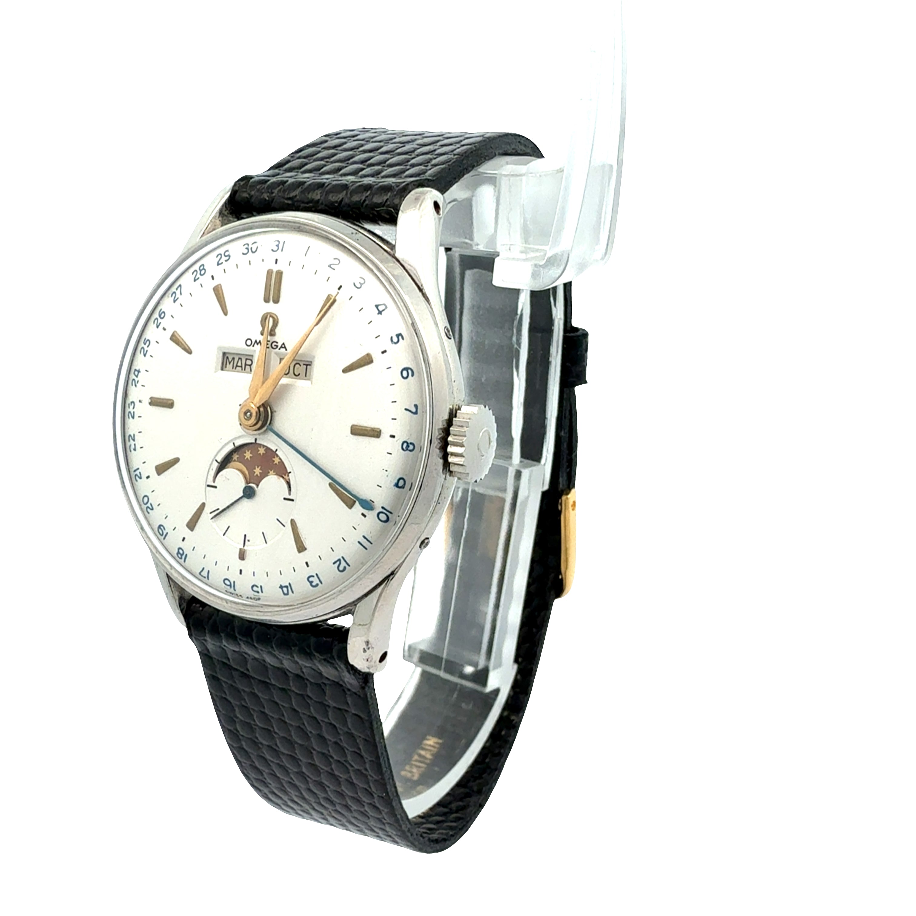 omega Triple Date Moonphase reference 2471-6