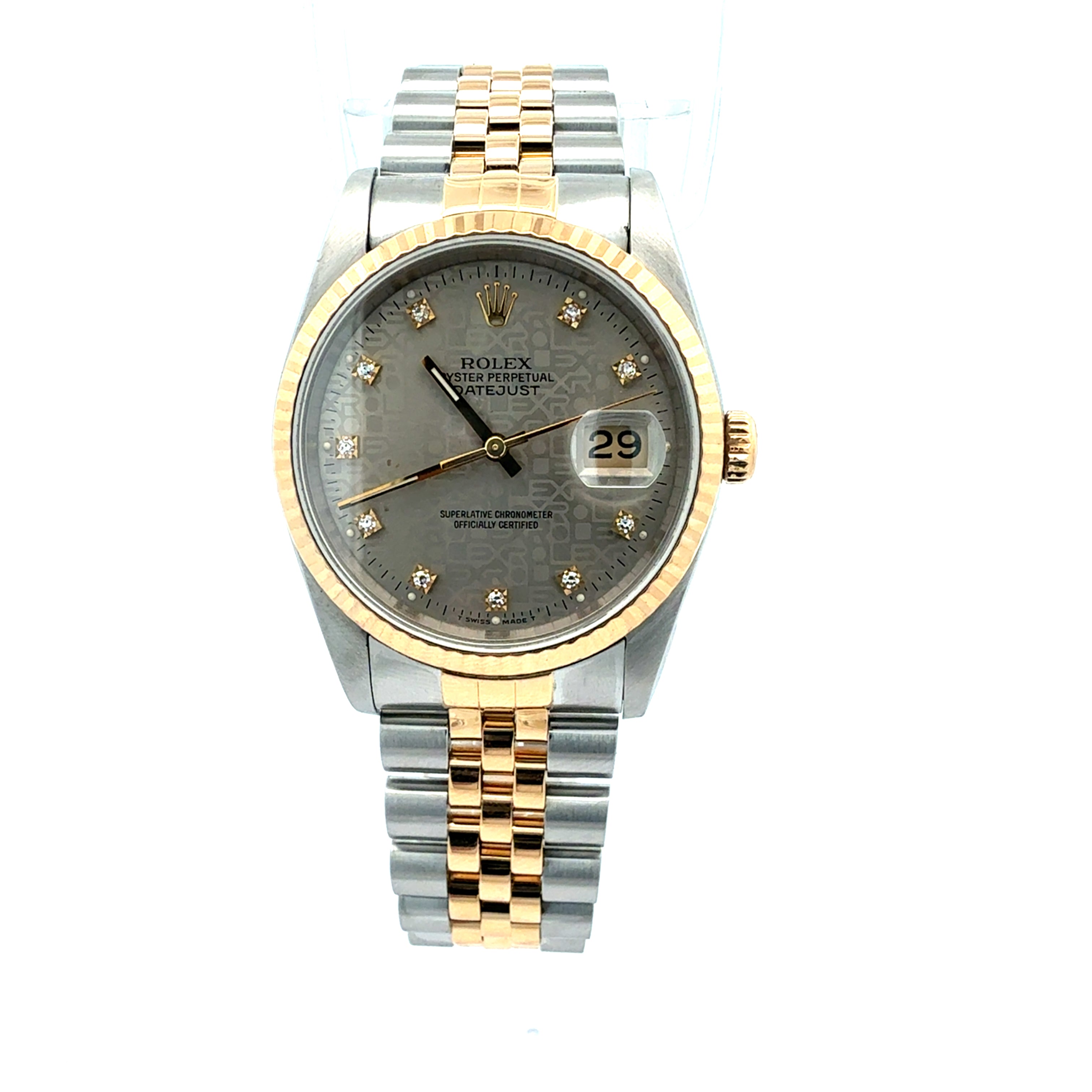 Rolex Datejust 16233 reference 16233 Factory Diamond dial