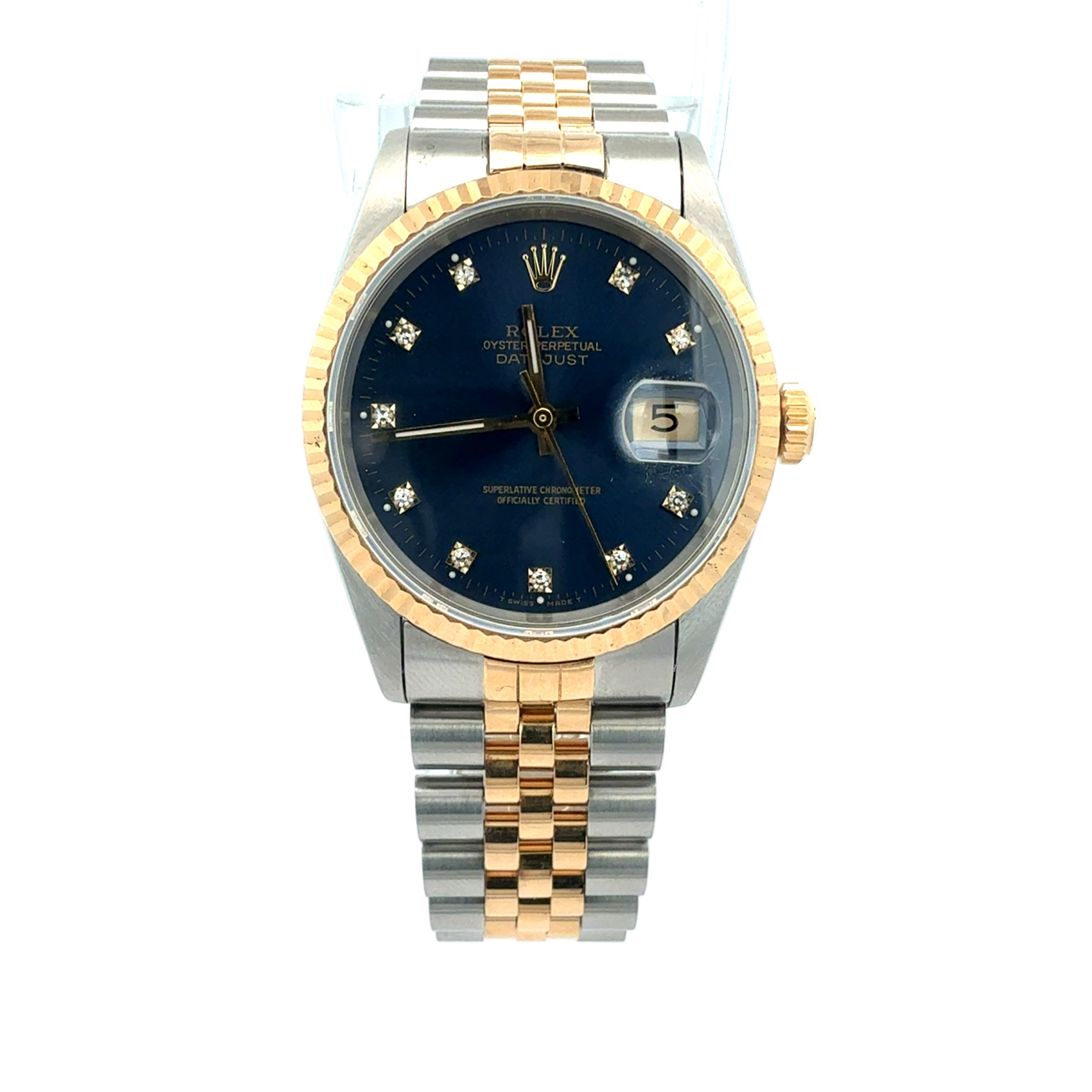 Rolex Datejust 36 reference 16233 Factory Diamond Dial