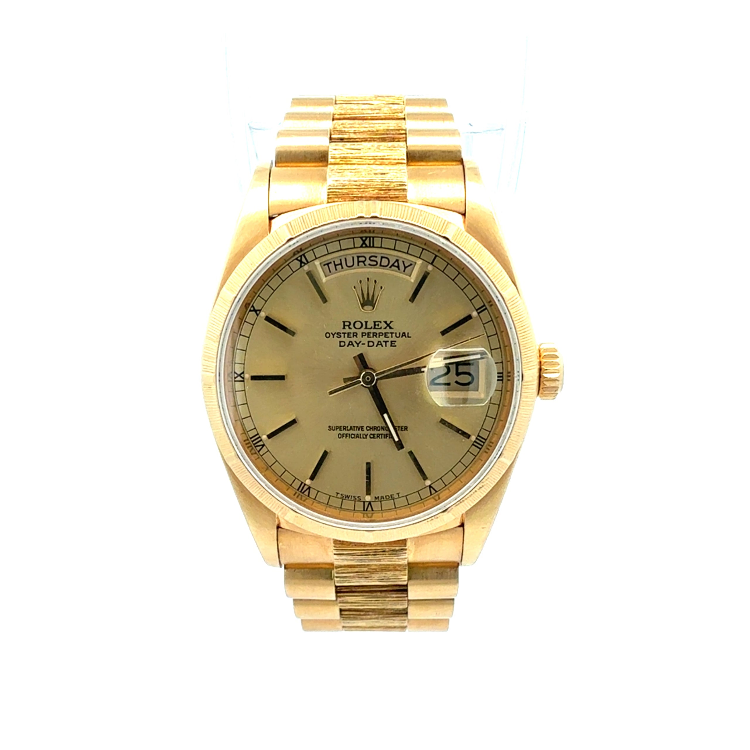 Rolex Day Date Bark reference 18078