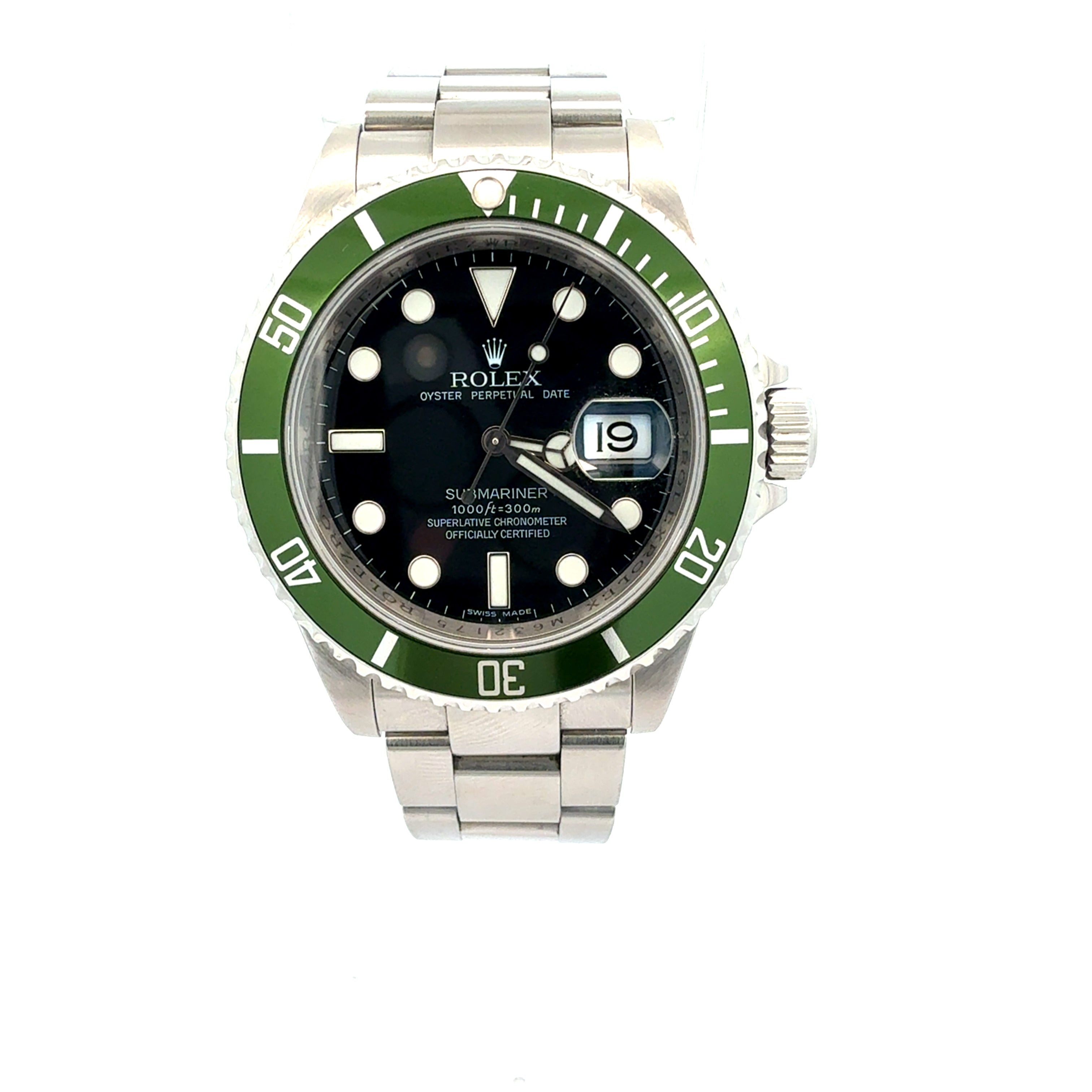 Rolex Submariner Kermit reference 16610LV