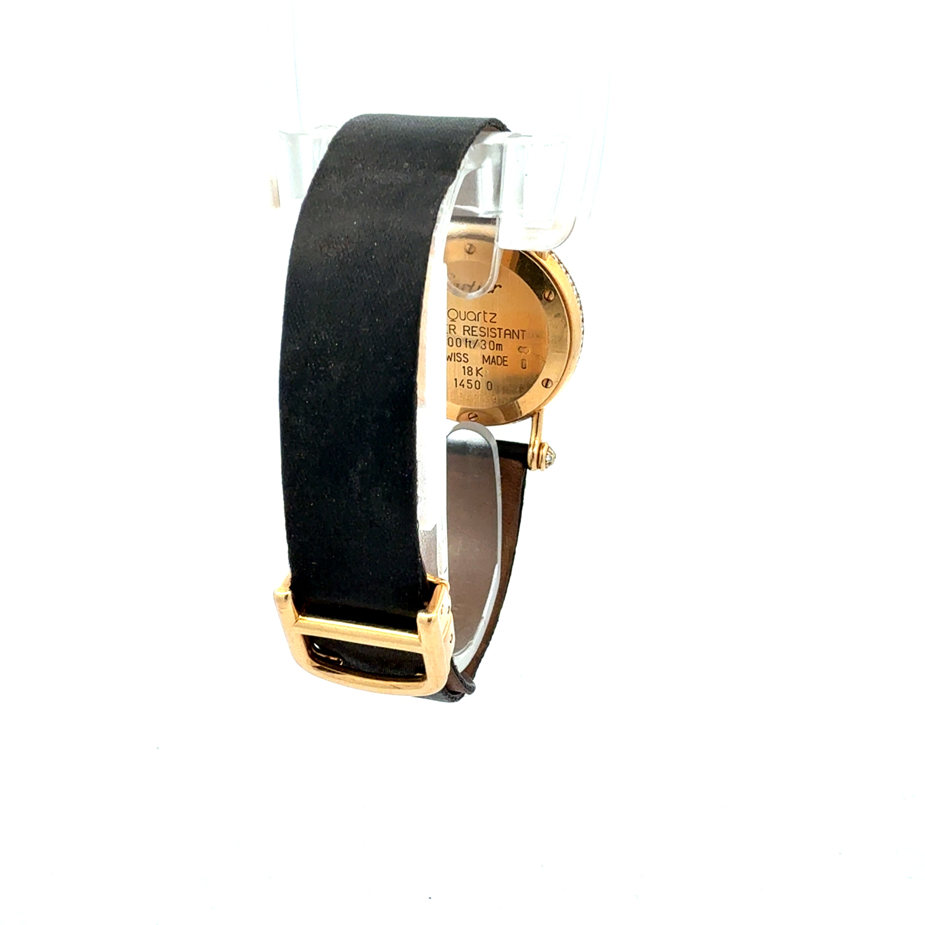 Cartier 18ct Yellow Gold Diabolo reference 1450 With Factory Diamonds