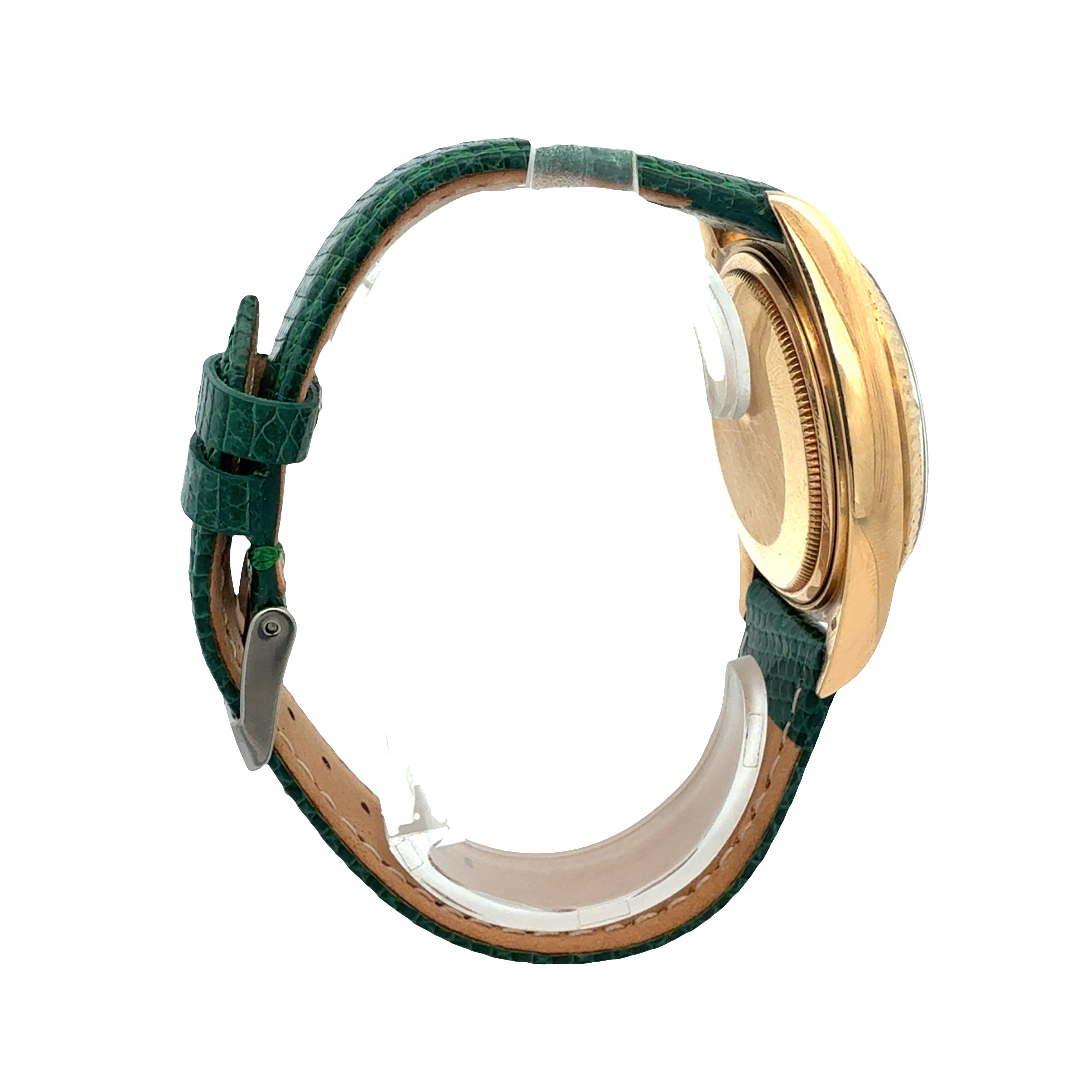 Rolex 18ct Yellow Gold Day Date reference 1803 Matte Black Minute Track Dial