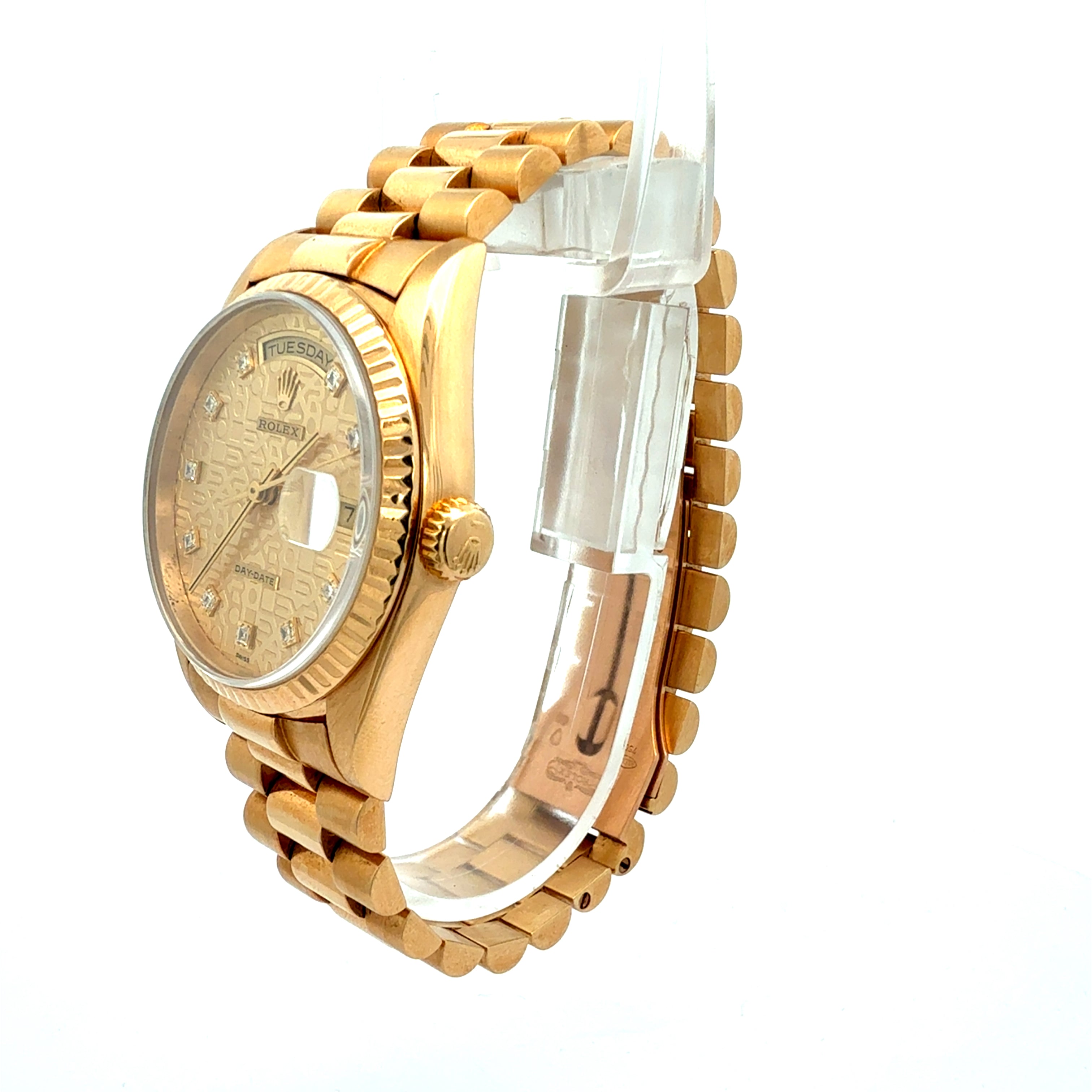 Rolex Day Date reference 18238 Factory Jubilee Diamond Dial