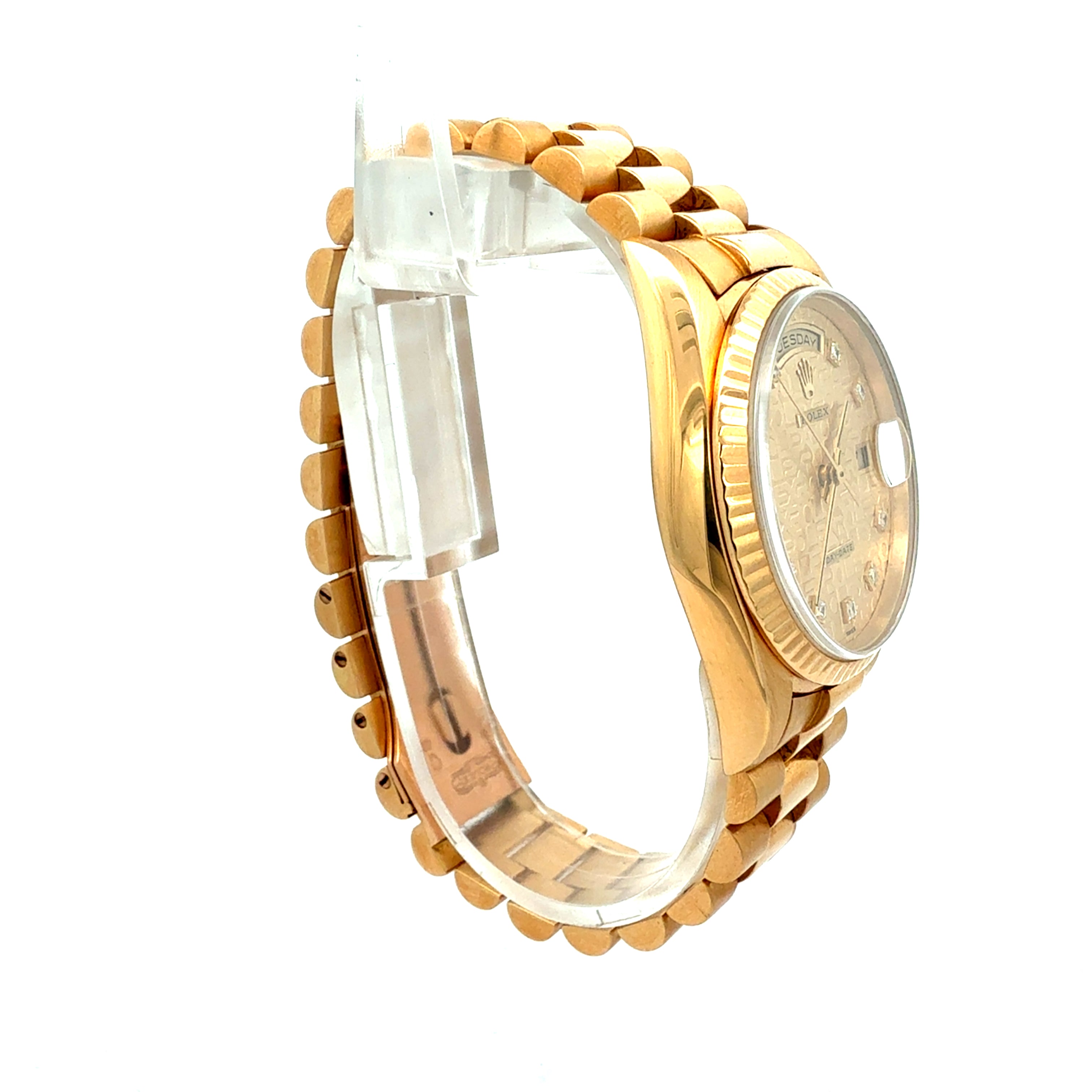 Rolex Day Date reference 18238 Factory Jubilee Diamond Dial