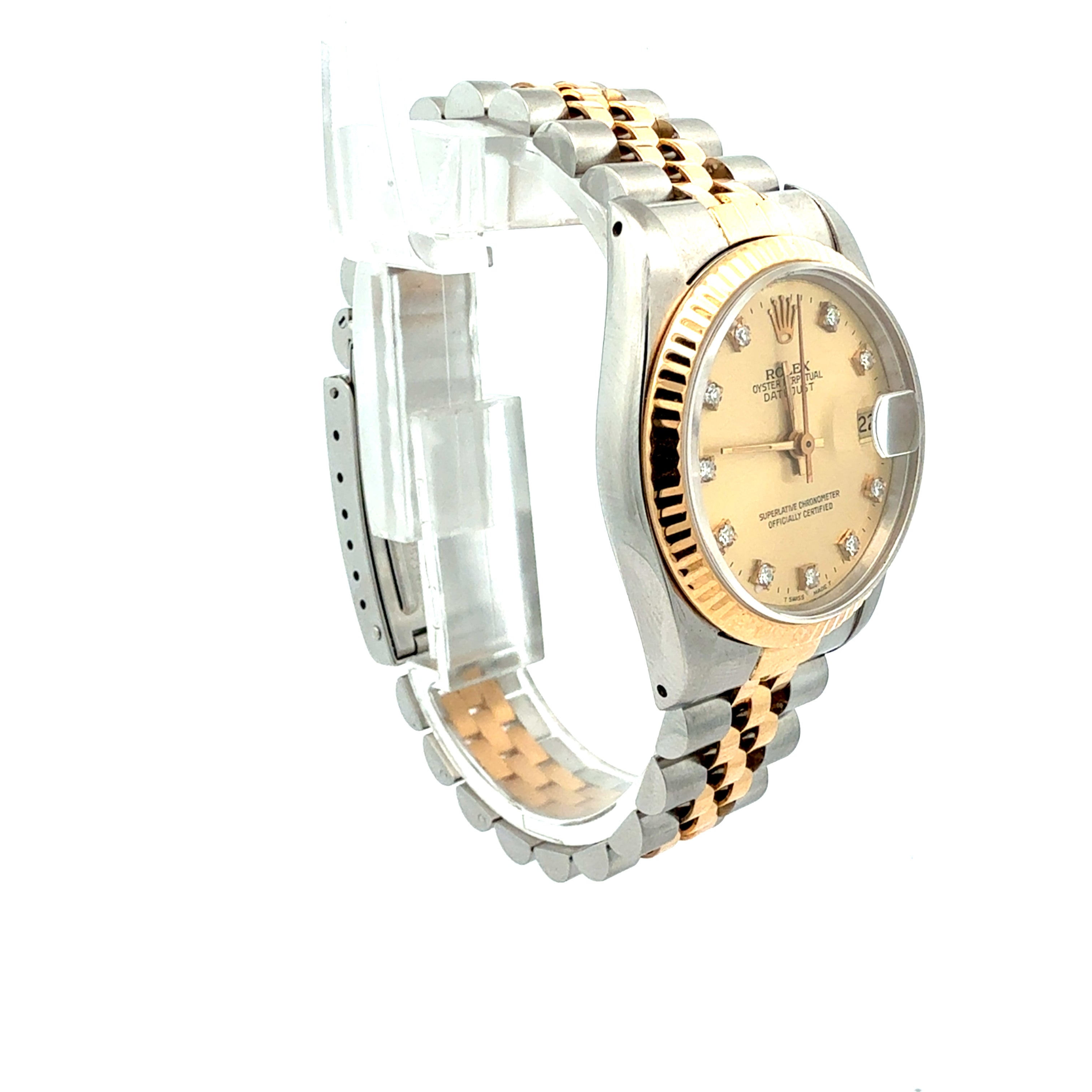 Rolex Datejust 31 reference 68273 Factory Diamond Dial