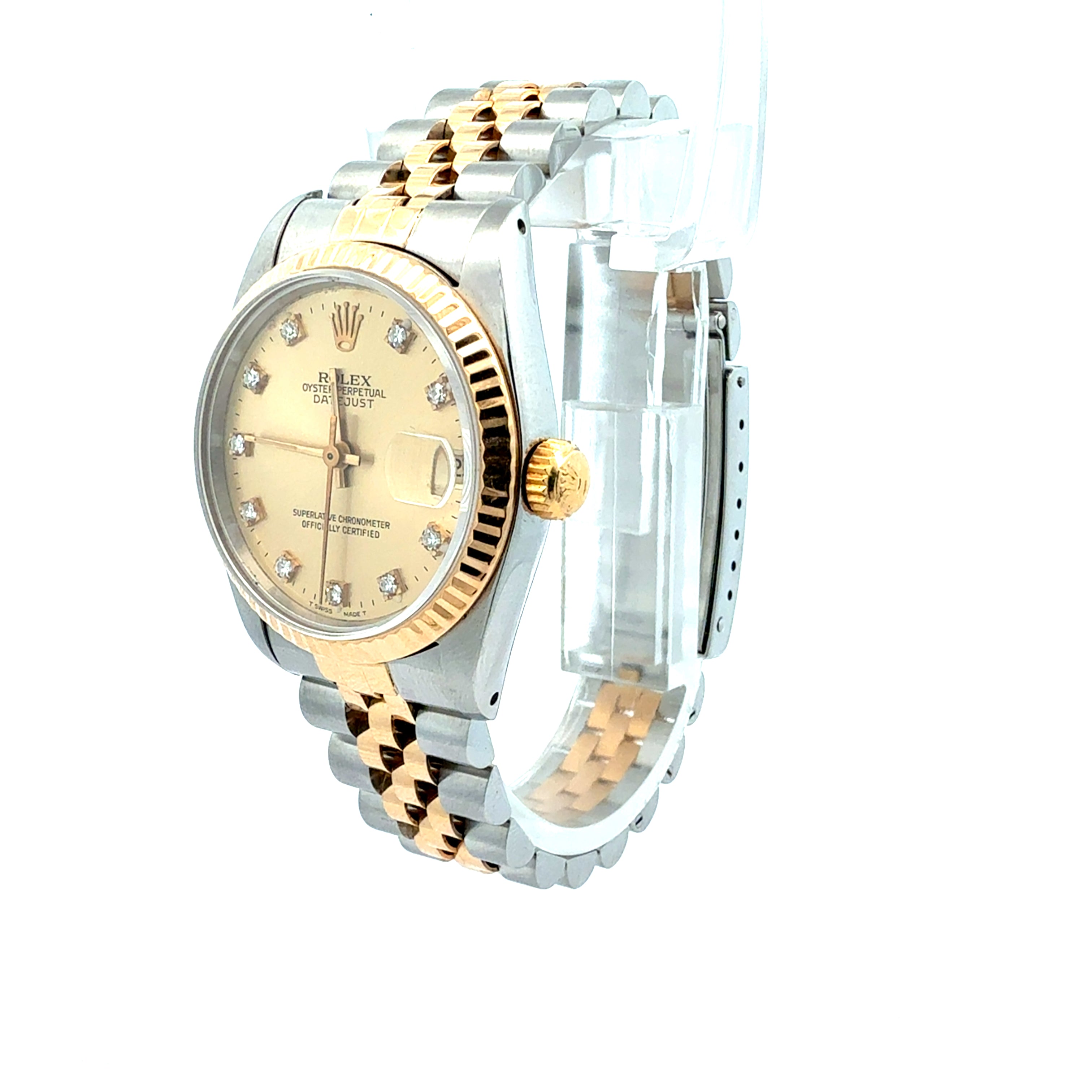 Rolex Datejust 31 reference 68273 Factory Diamond Dial