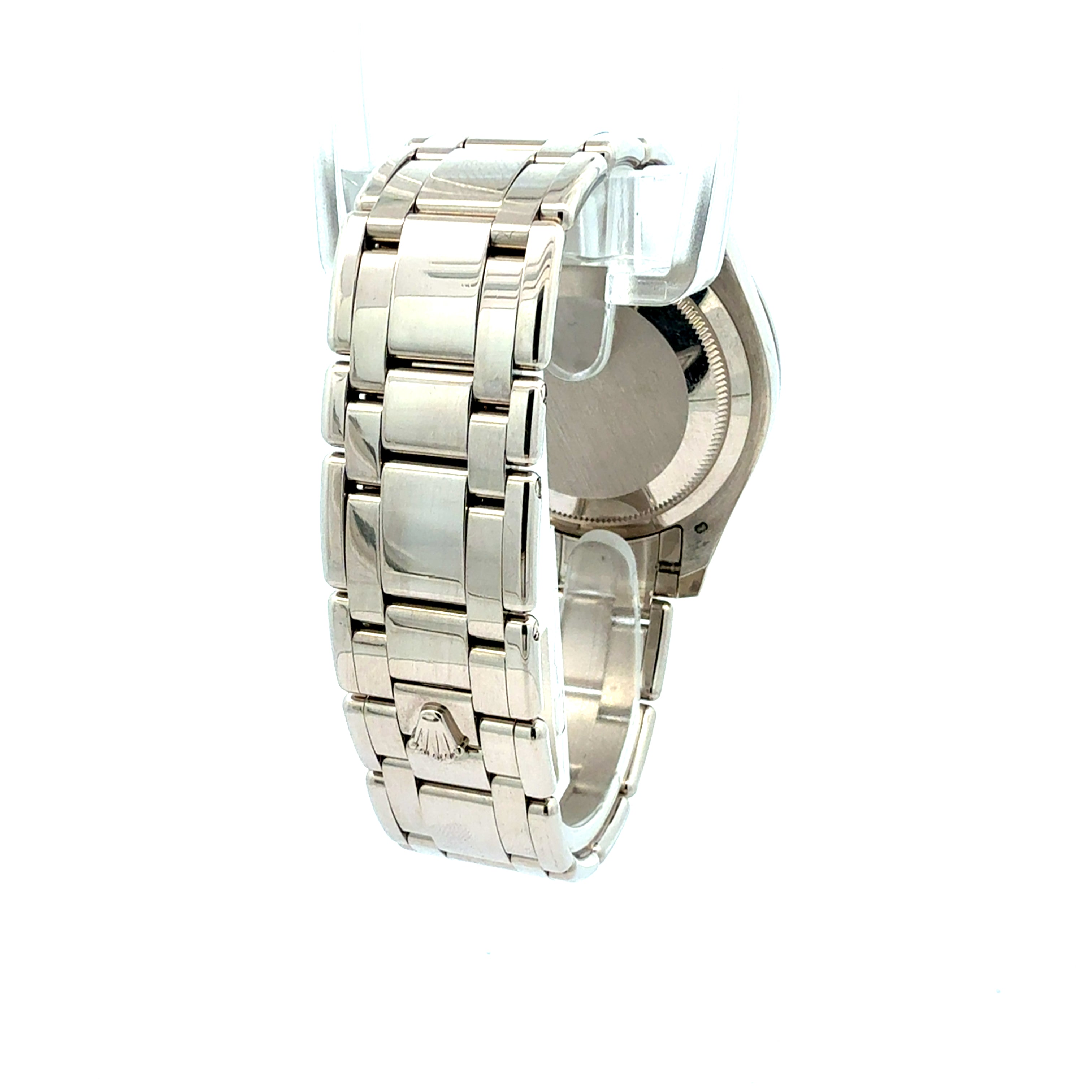 Rolex 18ct White Gold Pearlmaster reference 8629 Factory Mop dial and Diamond Bezel