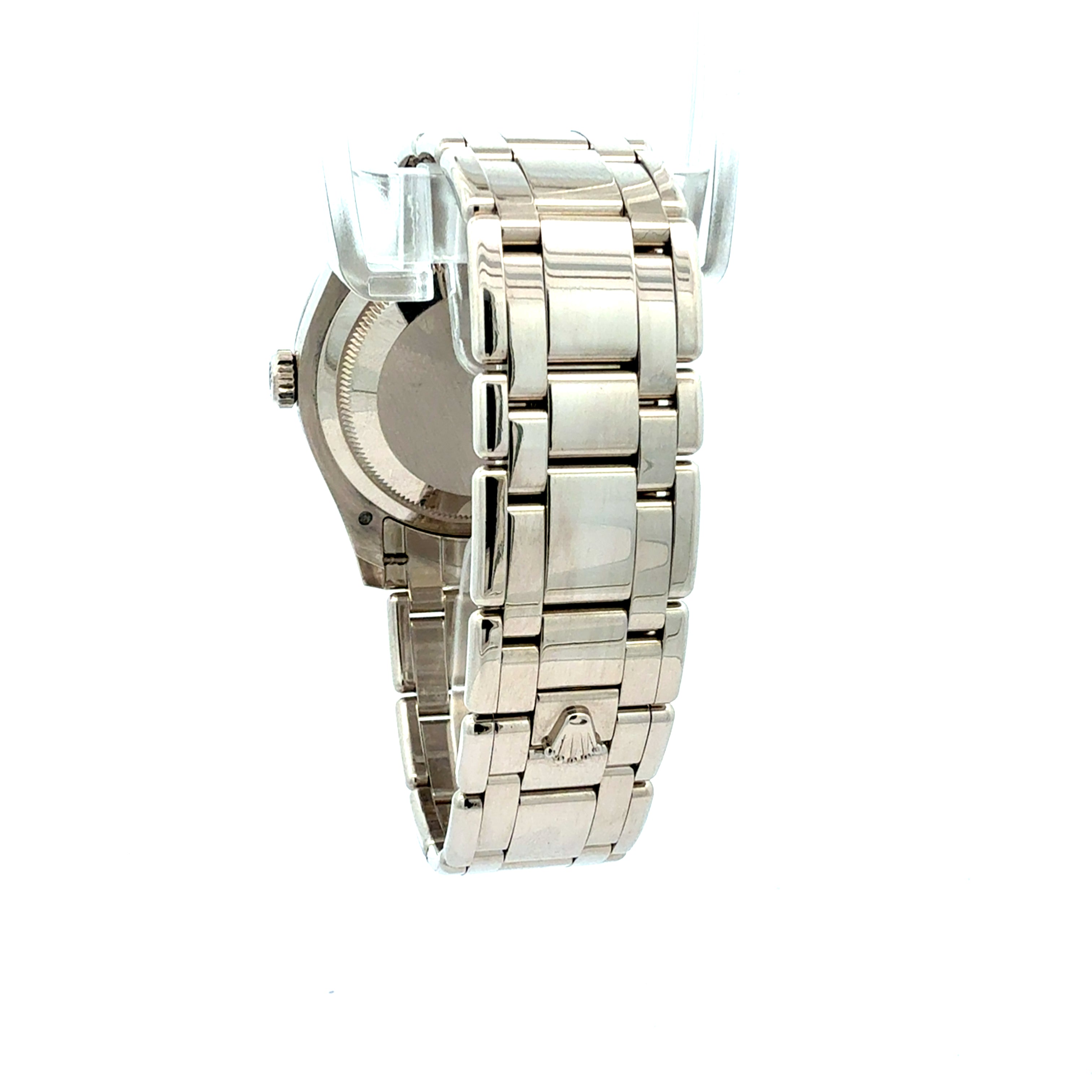 Rolex 18ct White Gold Pearlmaster reference 8629 Factory Mop dial and Diamond Bezel