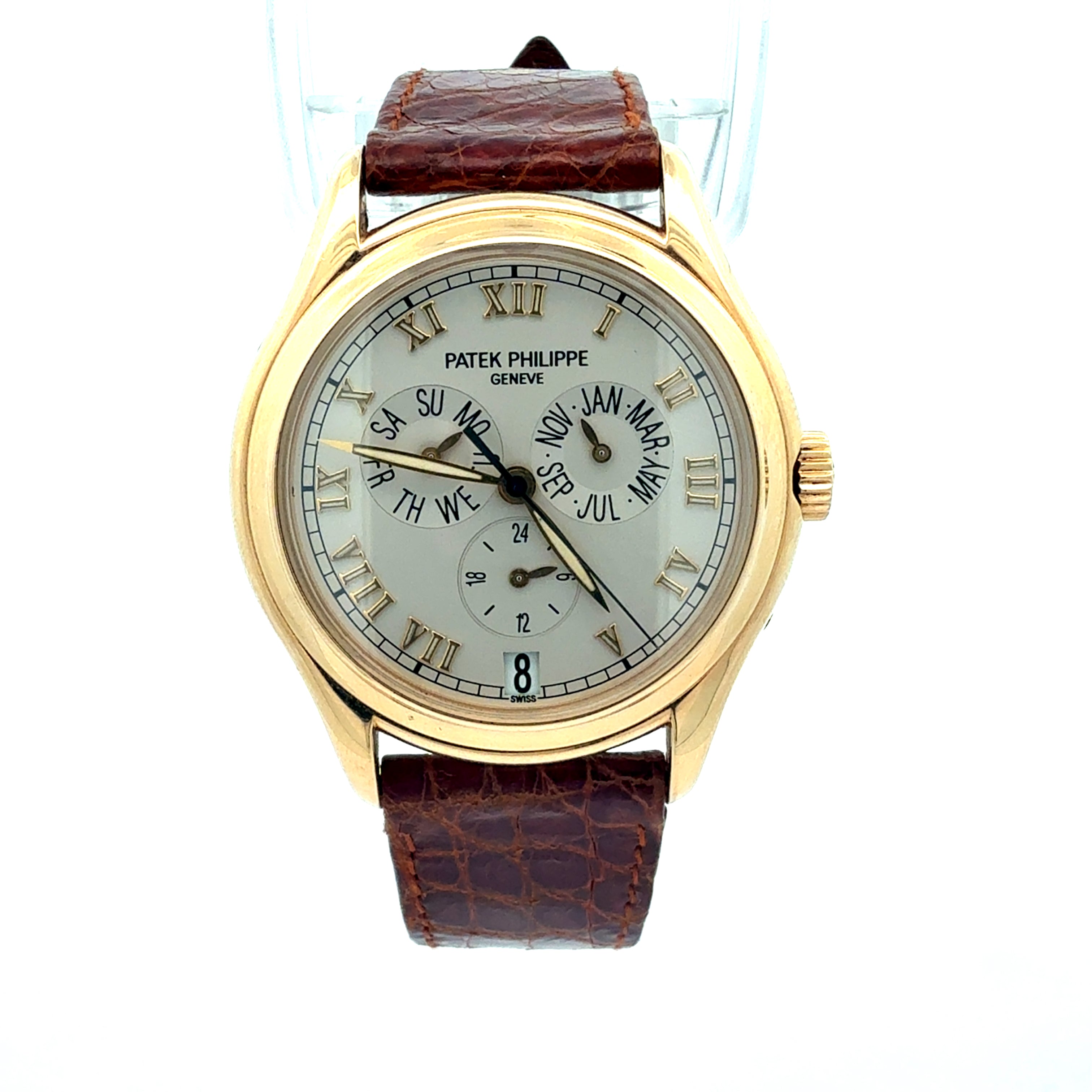 PATEK PHILIPPE 18CT GOLD ANNUAL CALENDAR REFERENCE 5035J