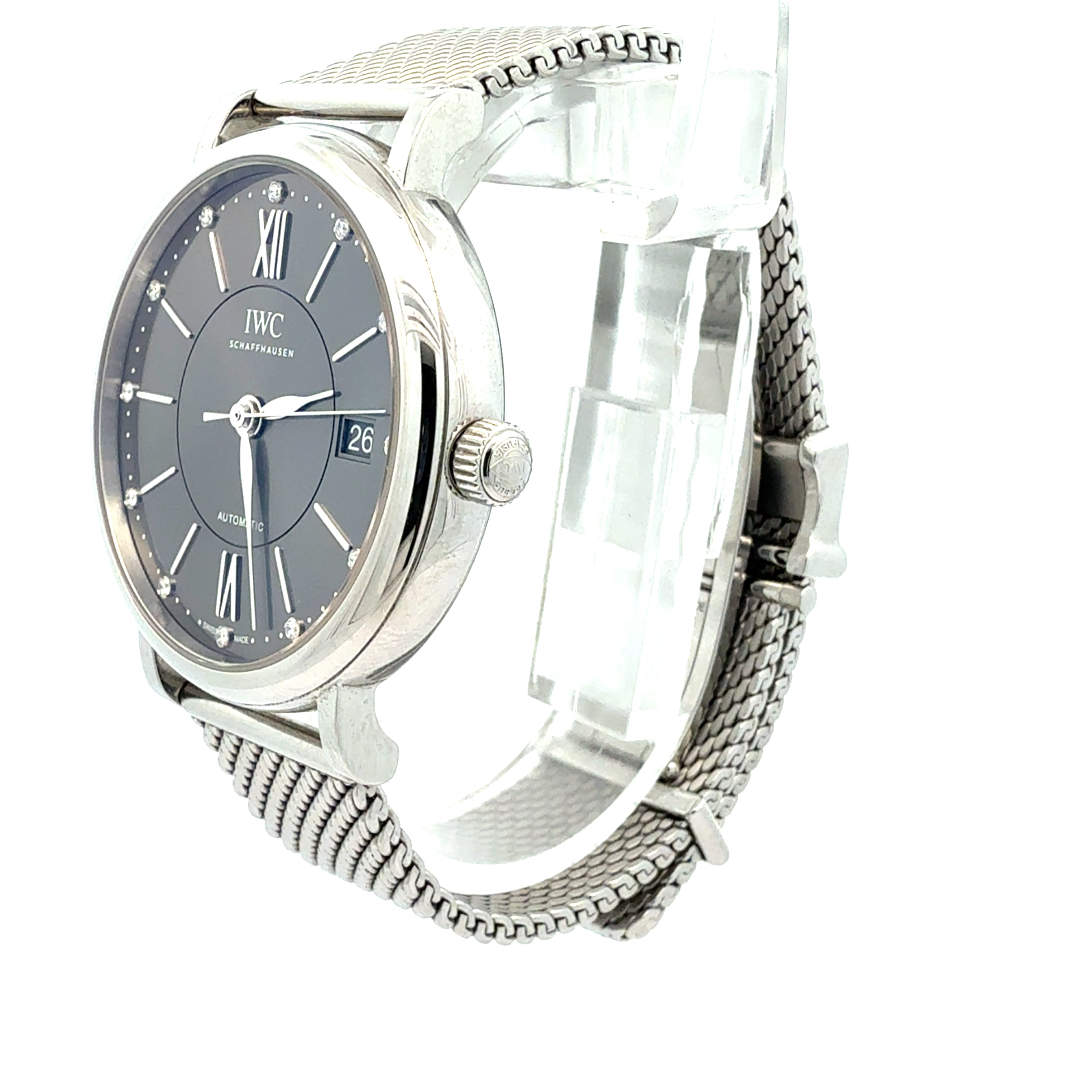 IWC Portifino Reference IW458110 Grey Diamond Dial