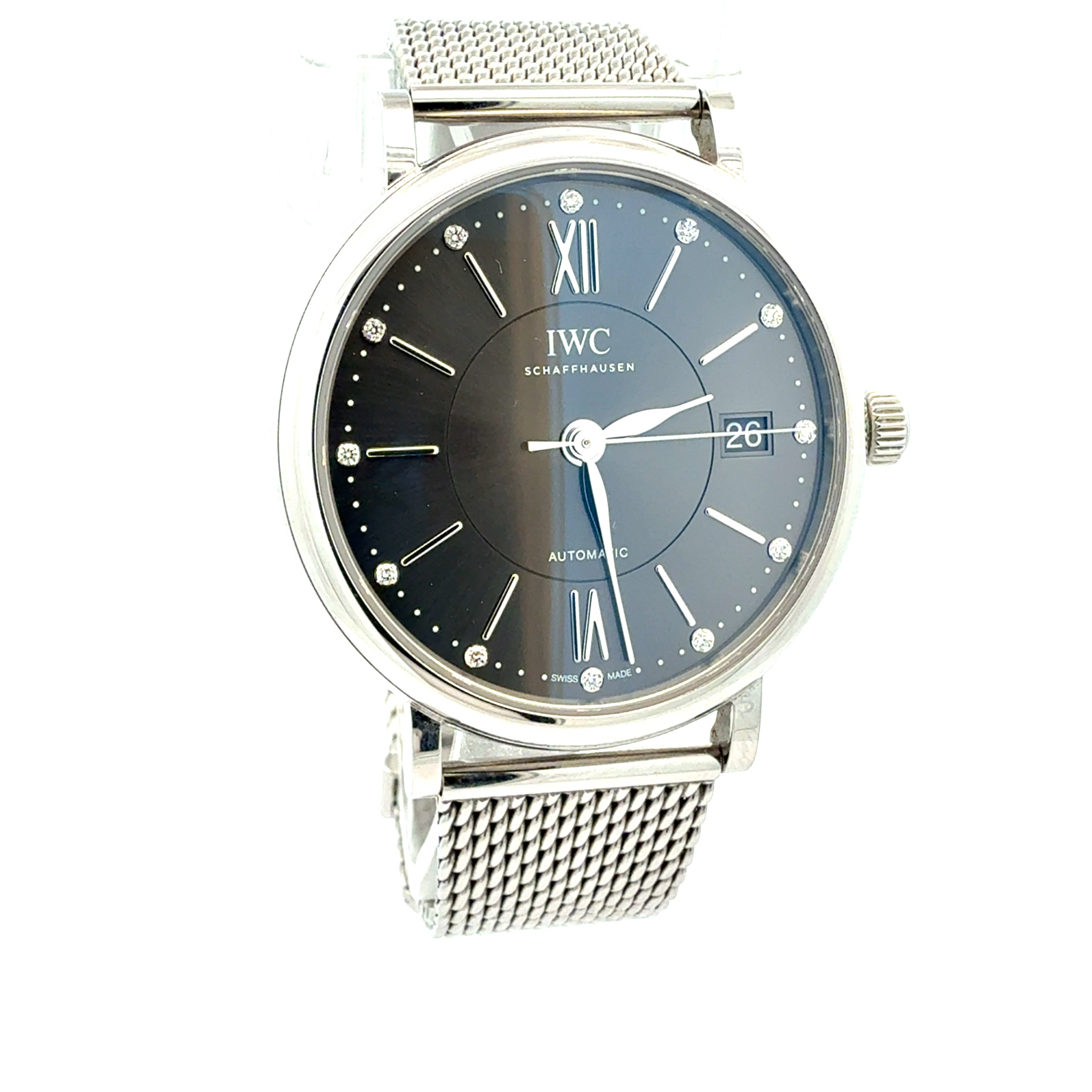 IWC Portifino Reference IW458110 Grey Diamond Dial