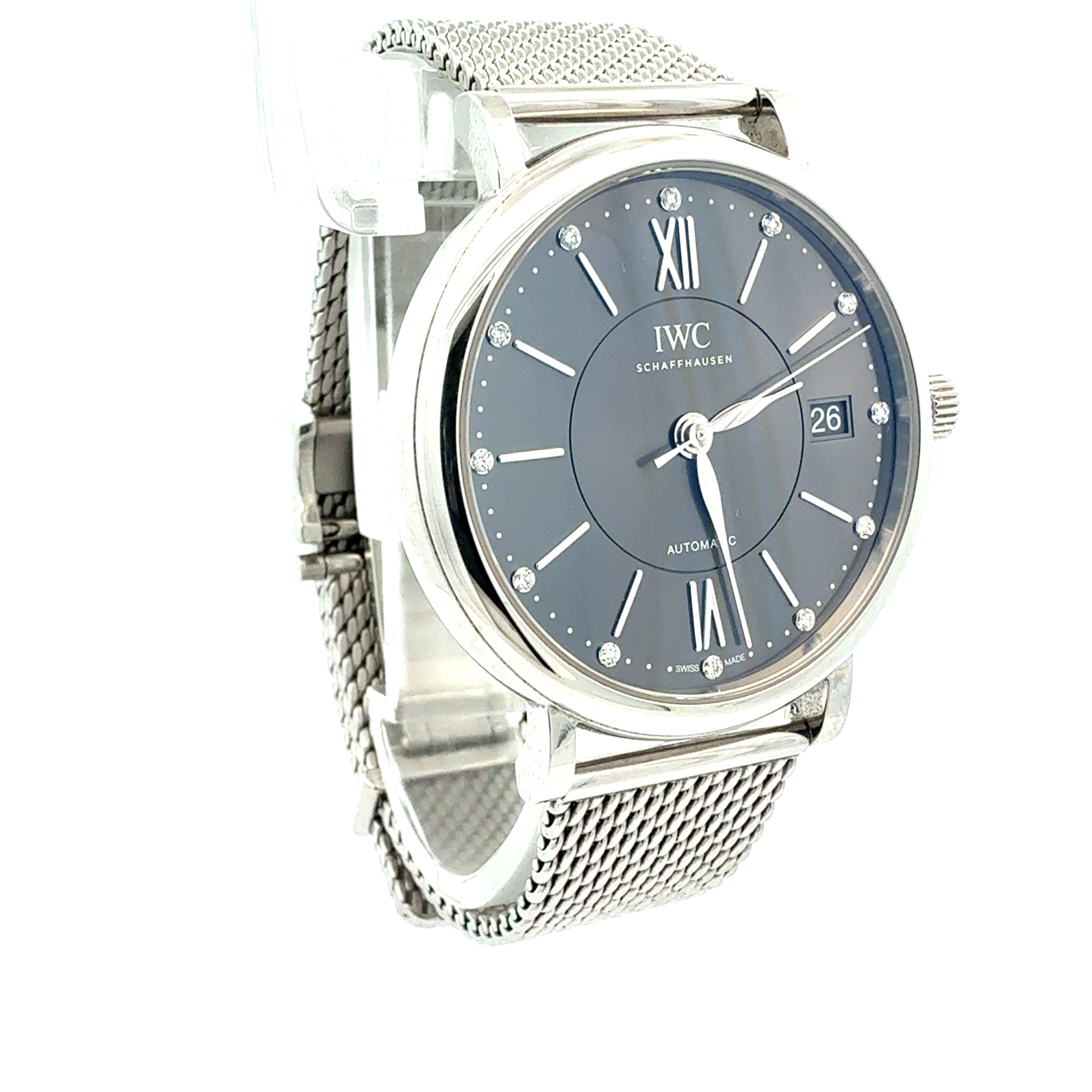 IWC Portifino Reference IW458110 Grey Diamond Dial