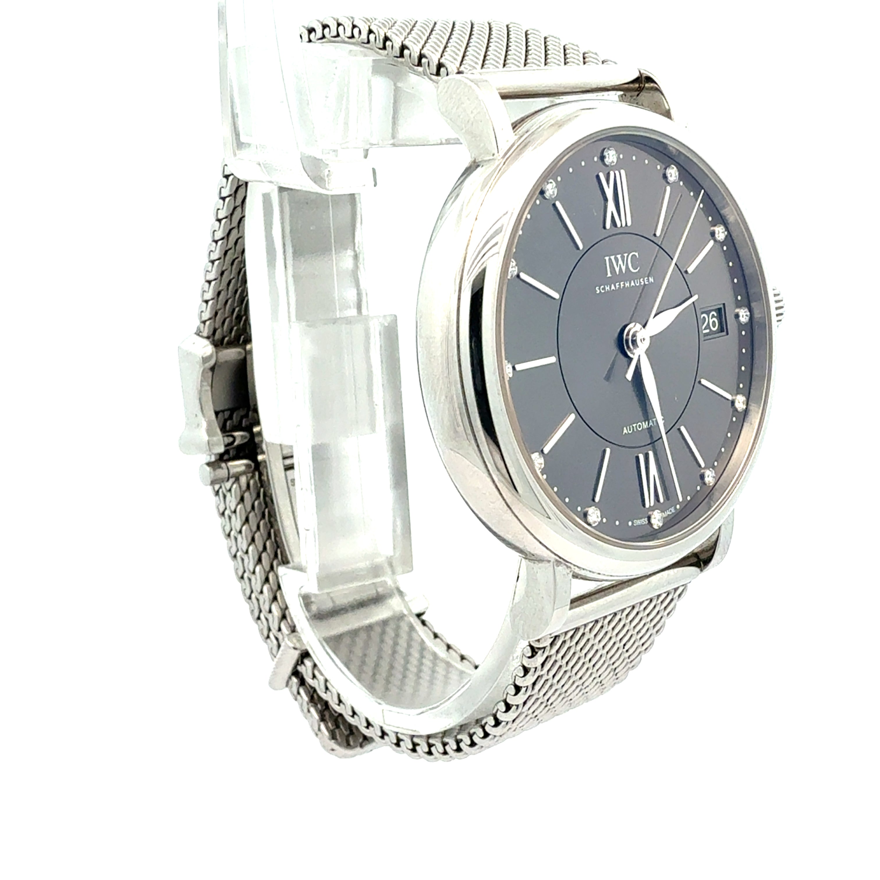 IWC Portifino Reference IW458110 Grey Diamond Dial