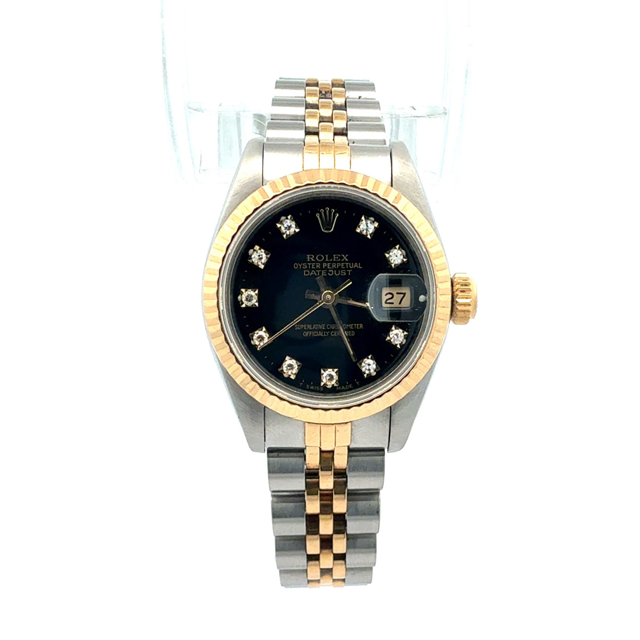 Rolex Lady Datejust reference 69173 Factory Diamond Dial