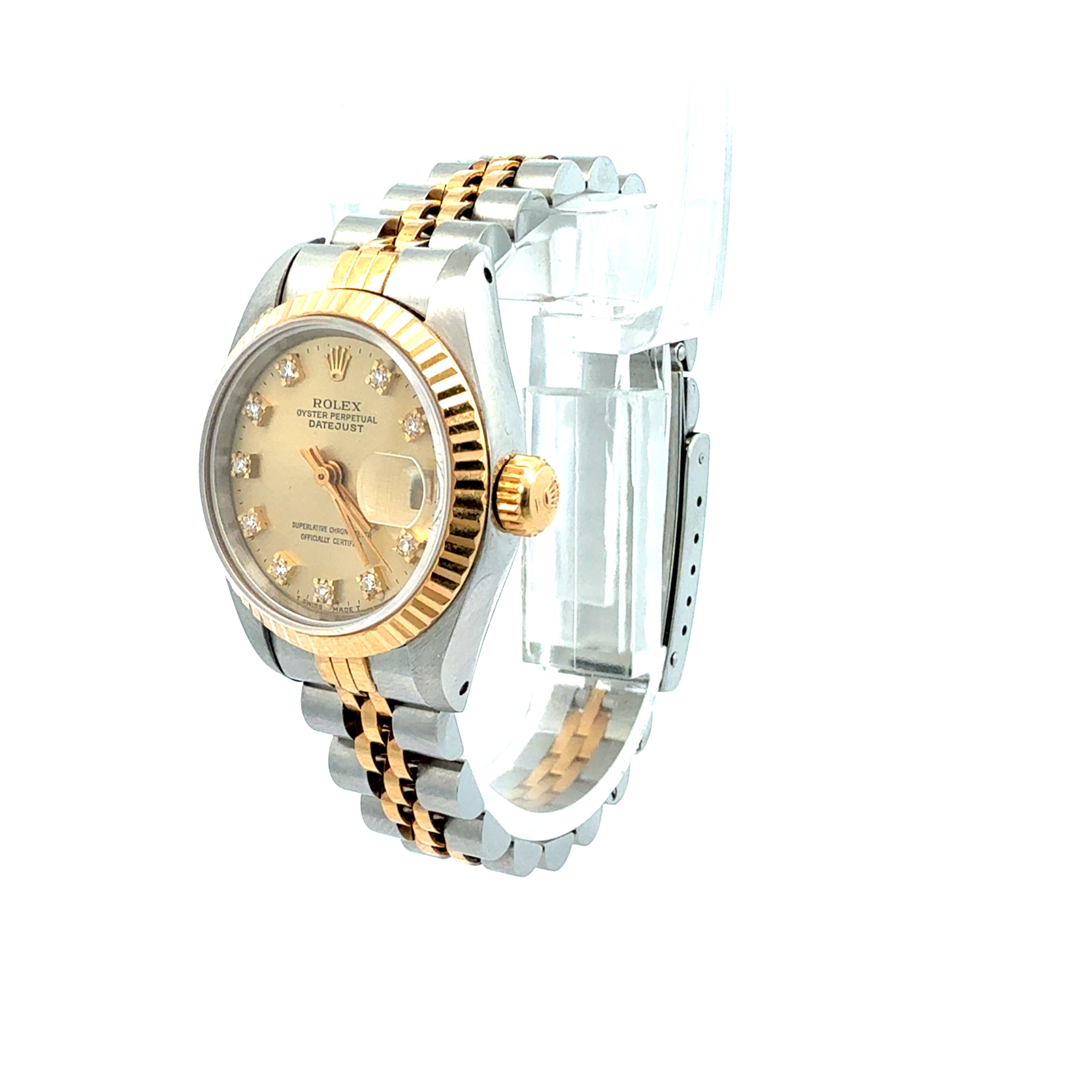 Rolex Lady Datejust reference 69173 Factory Diamond Dial