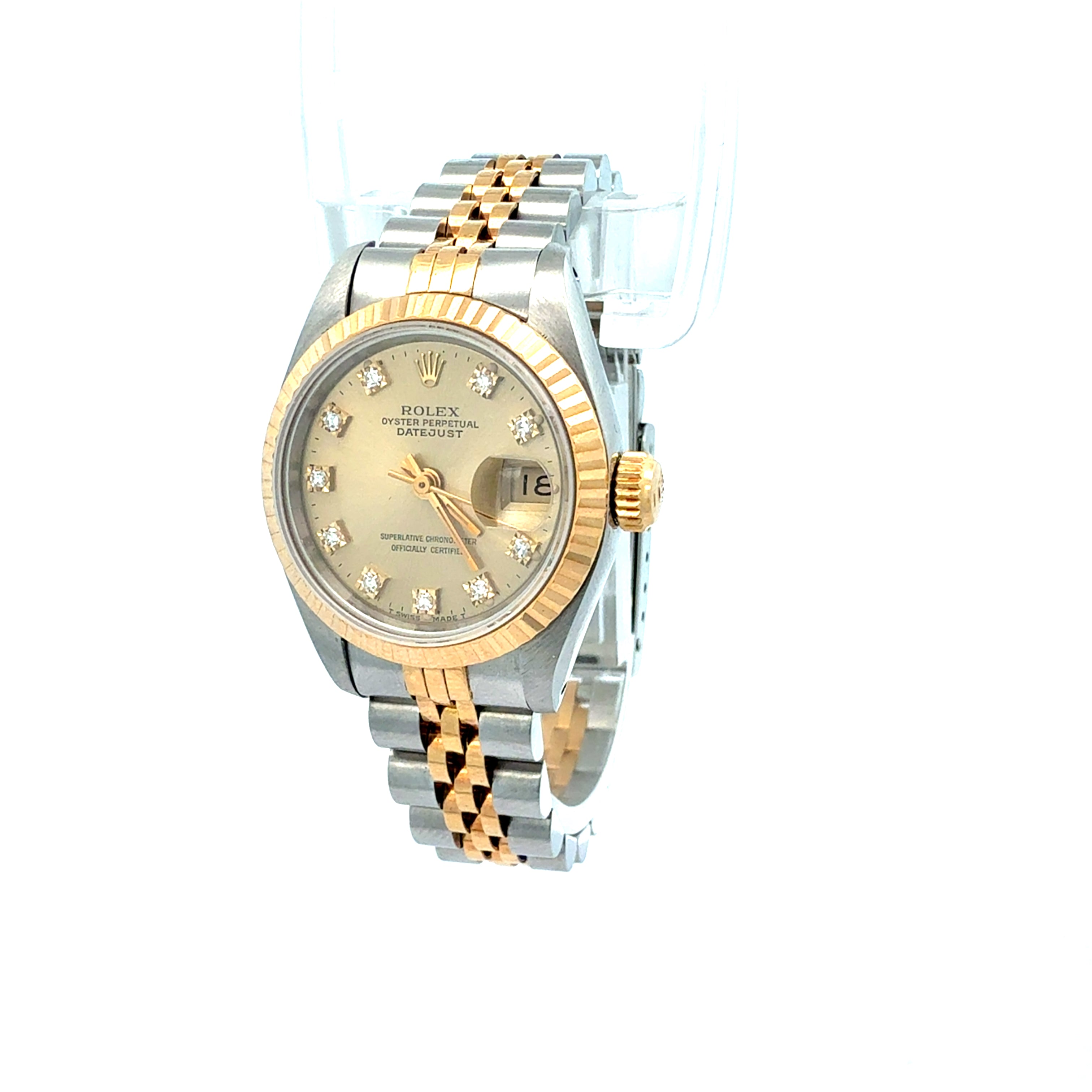 Rolex Lady Datejust reference 69173 Factory Diamond Dial