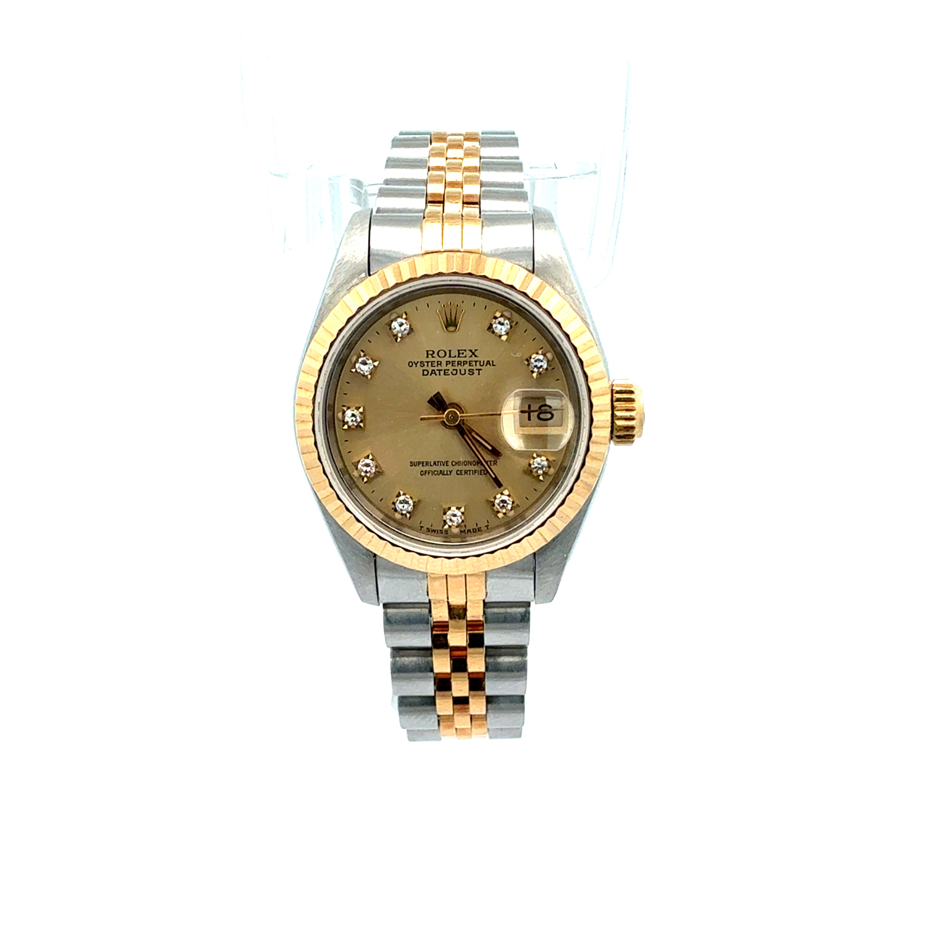 Rolex Lady Datejust reference 69173 Factory Diamond Dial