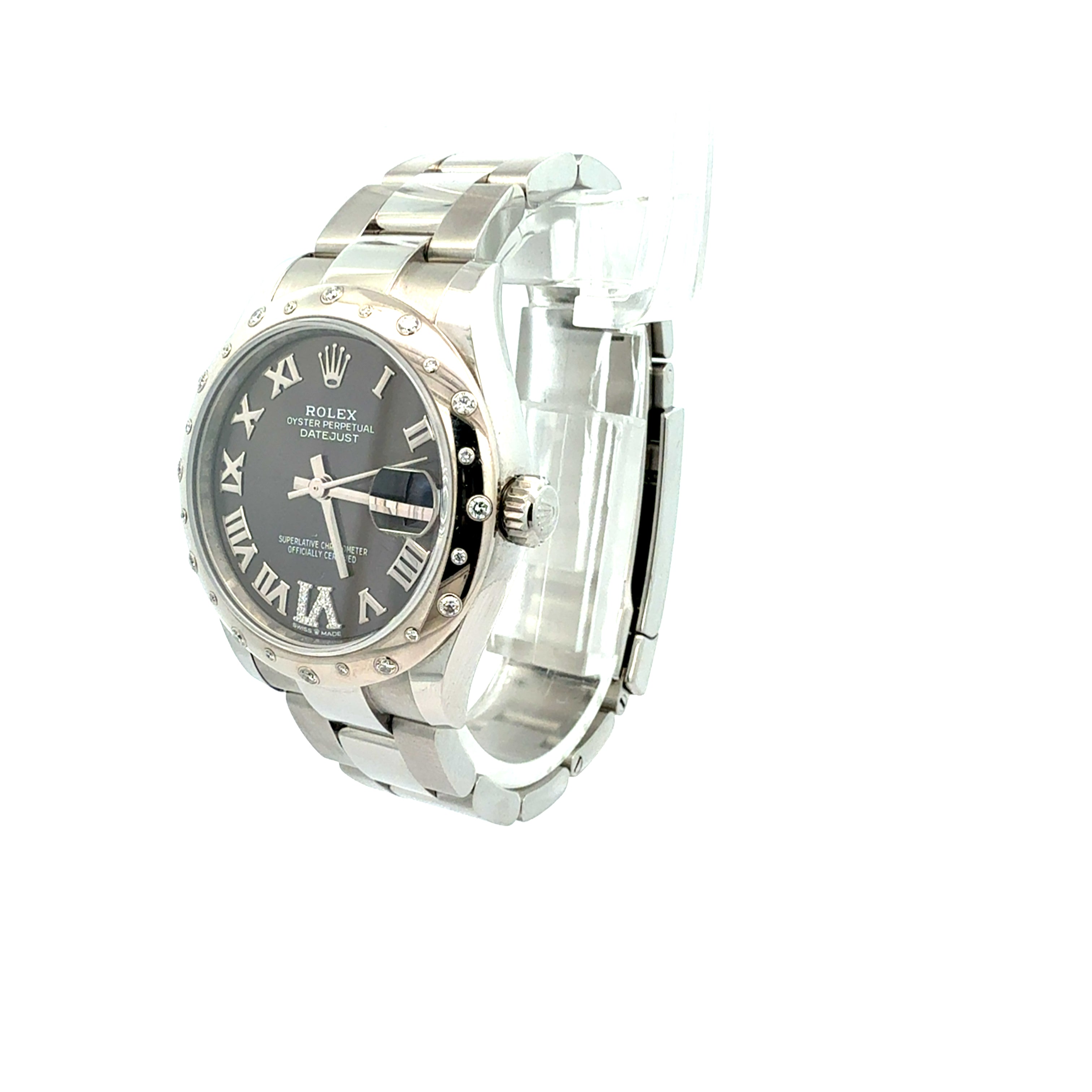 Rolex Datejust 31 reference 278344RBR Factory Diamond Bezel