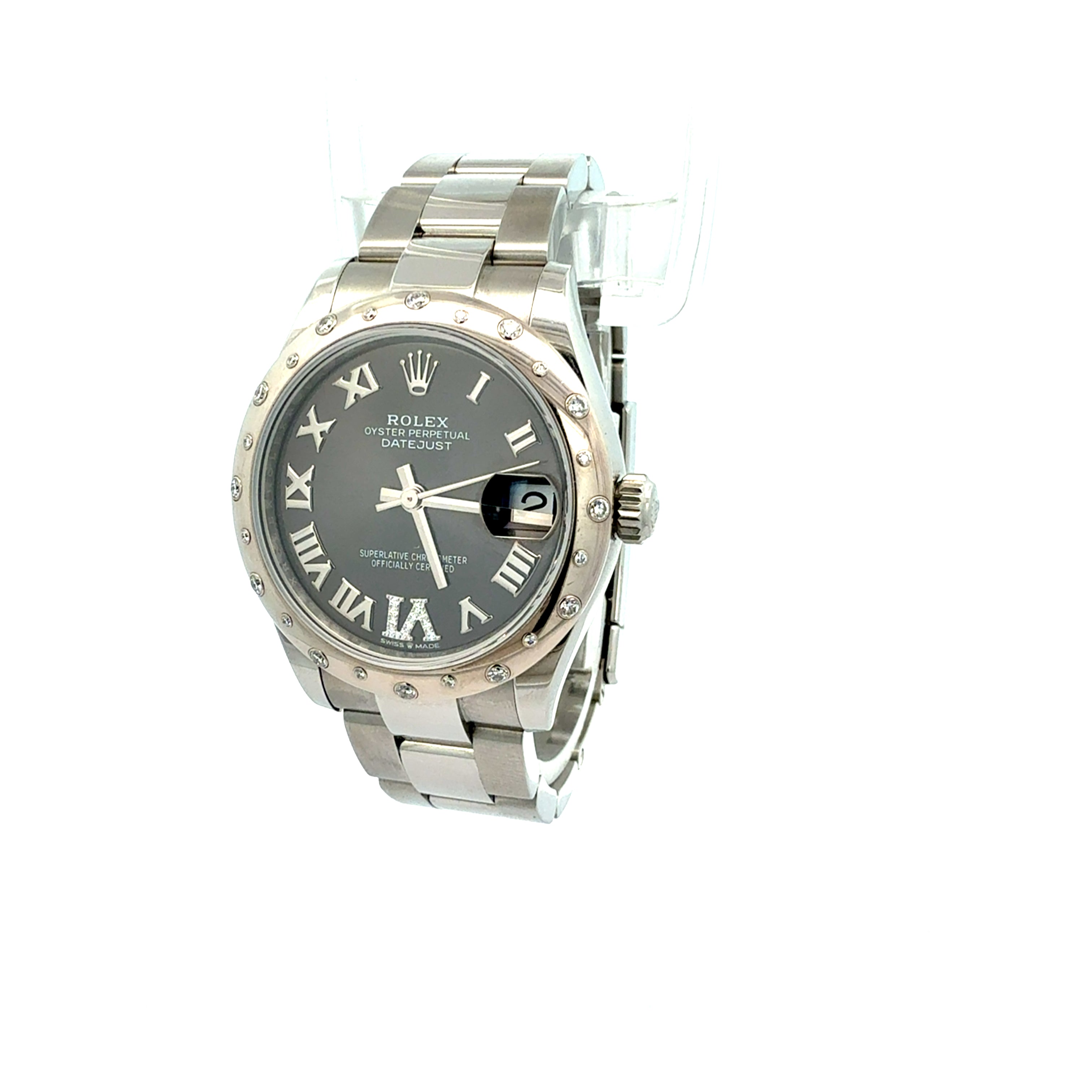 Rolex Datejust 31 reference 278344RBR Factory Diamond Bezel