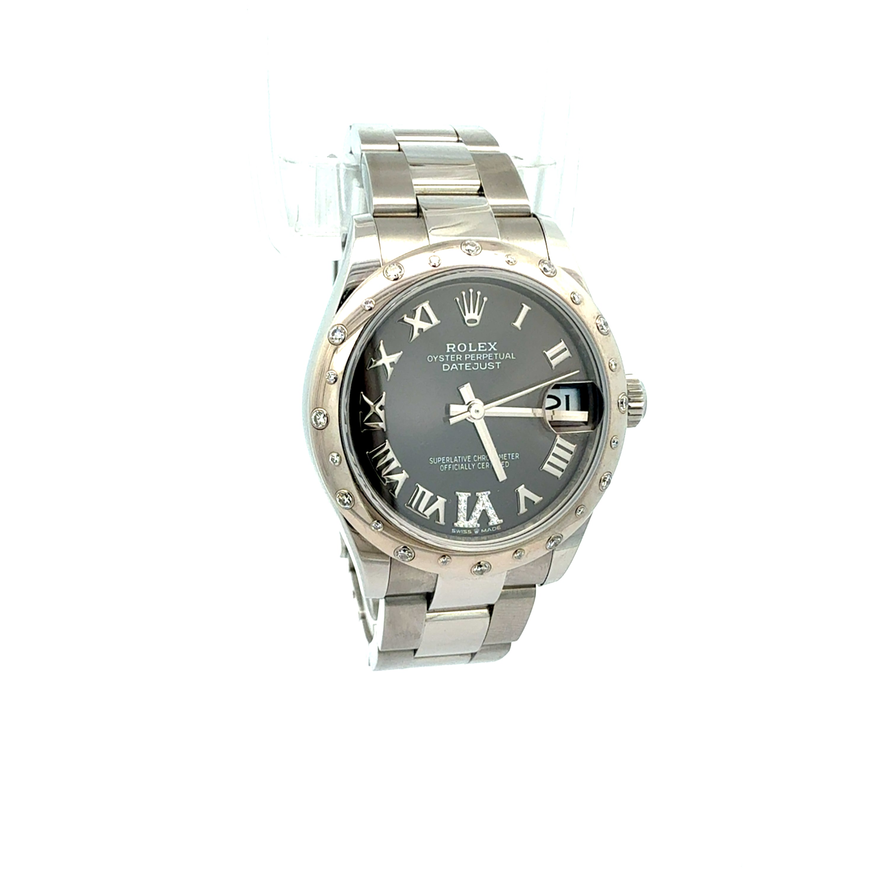 Rolex Datejust 31 reference 278344RBR Factory Diamond Bezel