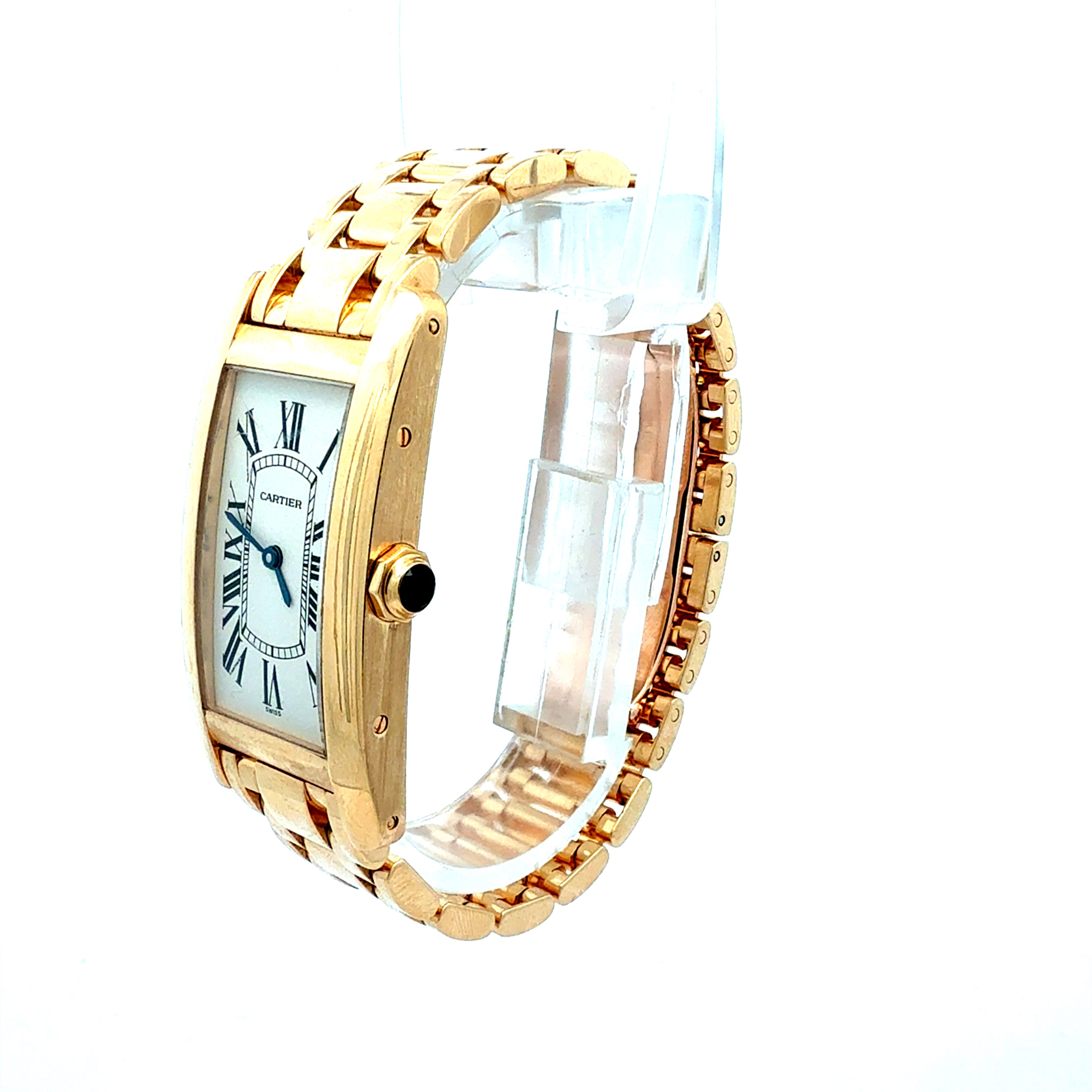 Cartier 18ct Gold Tank Américaine référence 1720