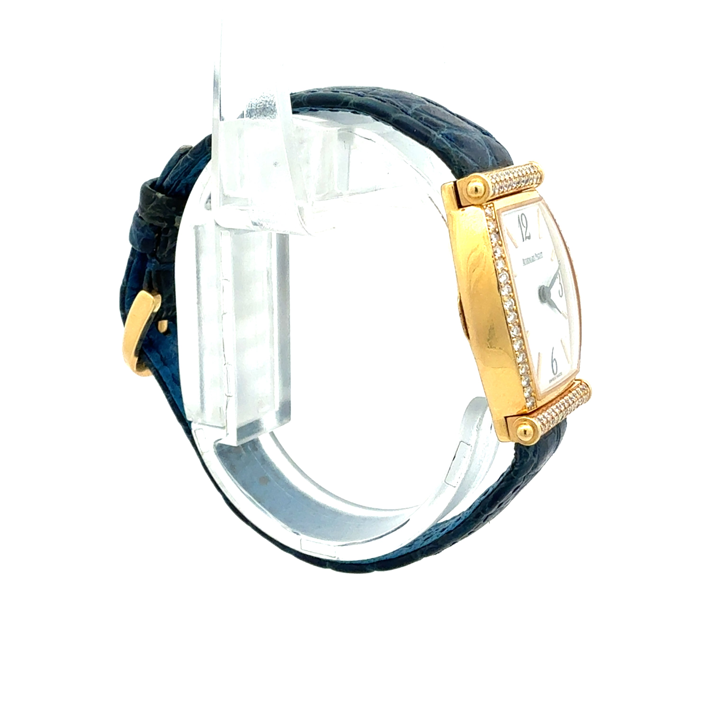 Audemars Piguet Carnegie Tonneau Ref.67003BA Factory Diamonds