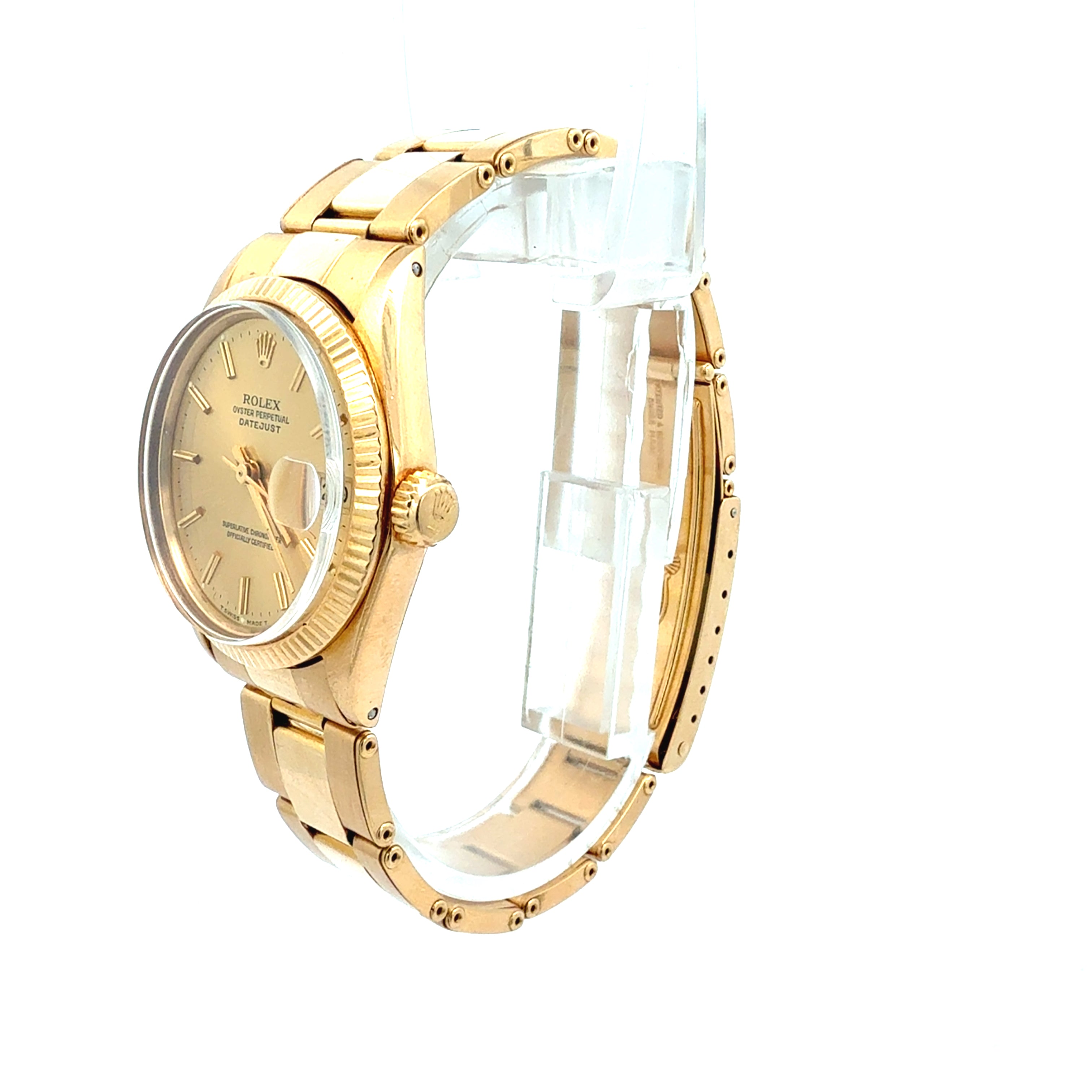 Rolex Datejust 31 reference 6827 18ct Gold