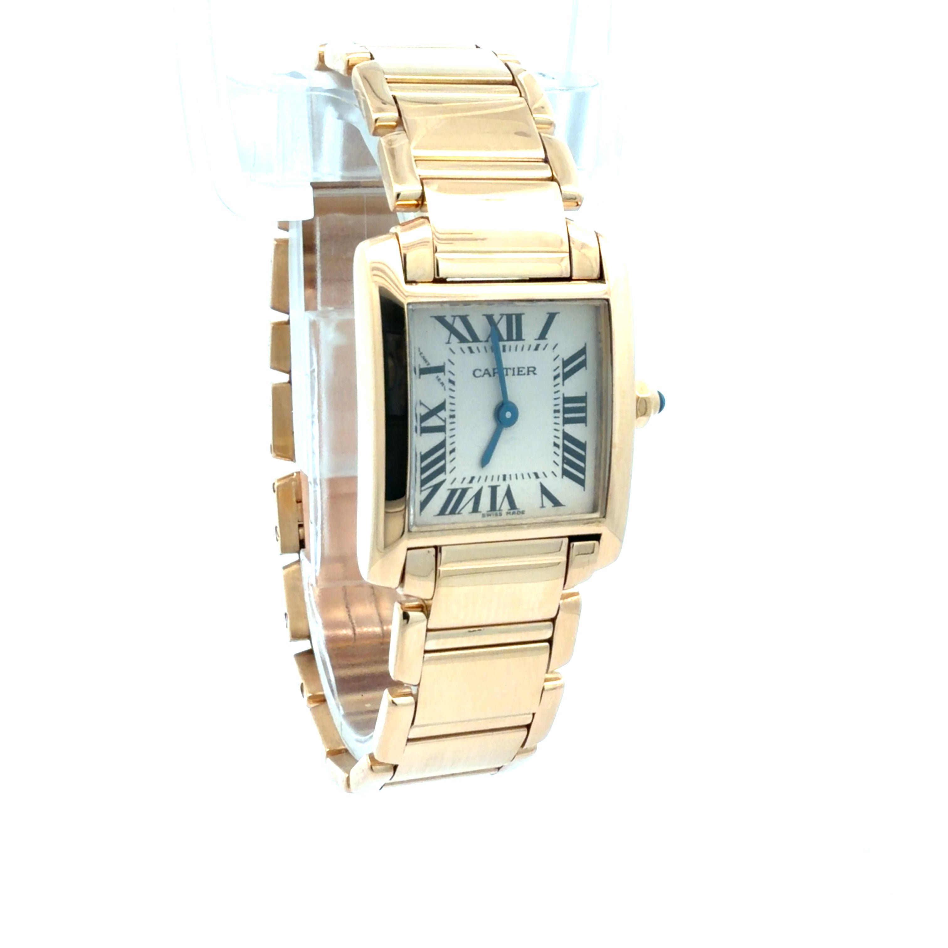 Cartier 18ct Gold Tank Francasie refernce 2385