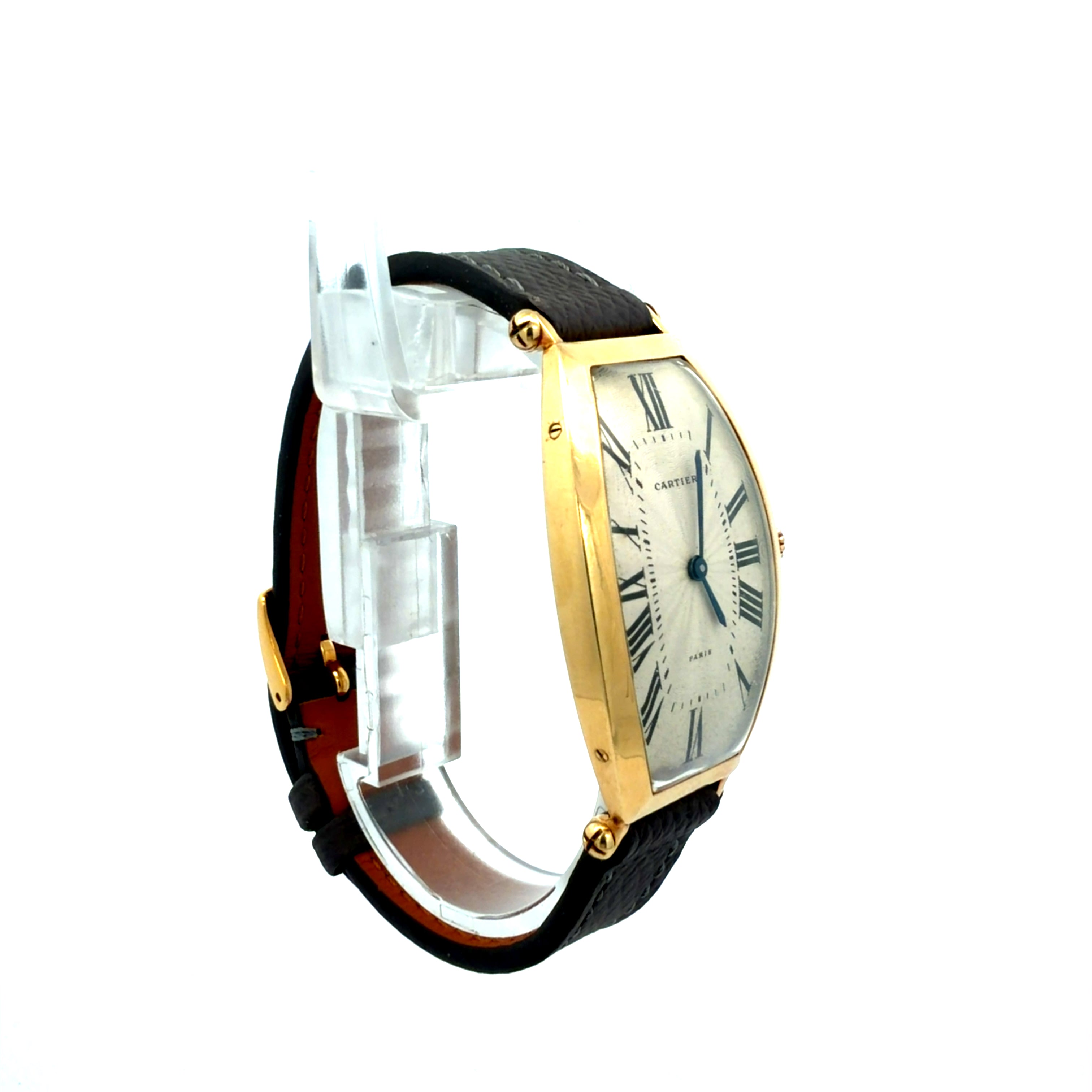 Cartier 18ct Gold Tonneau Jumbo Paris