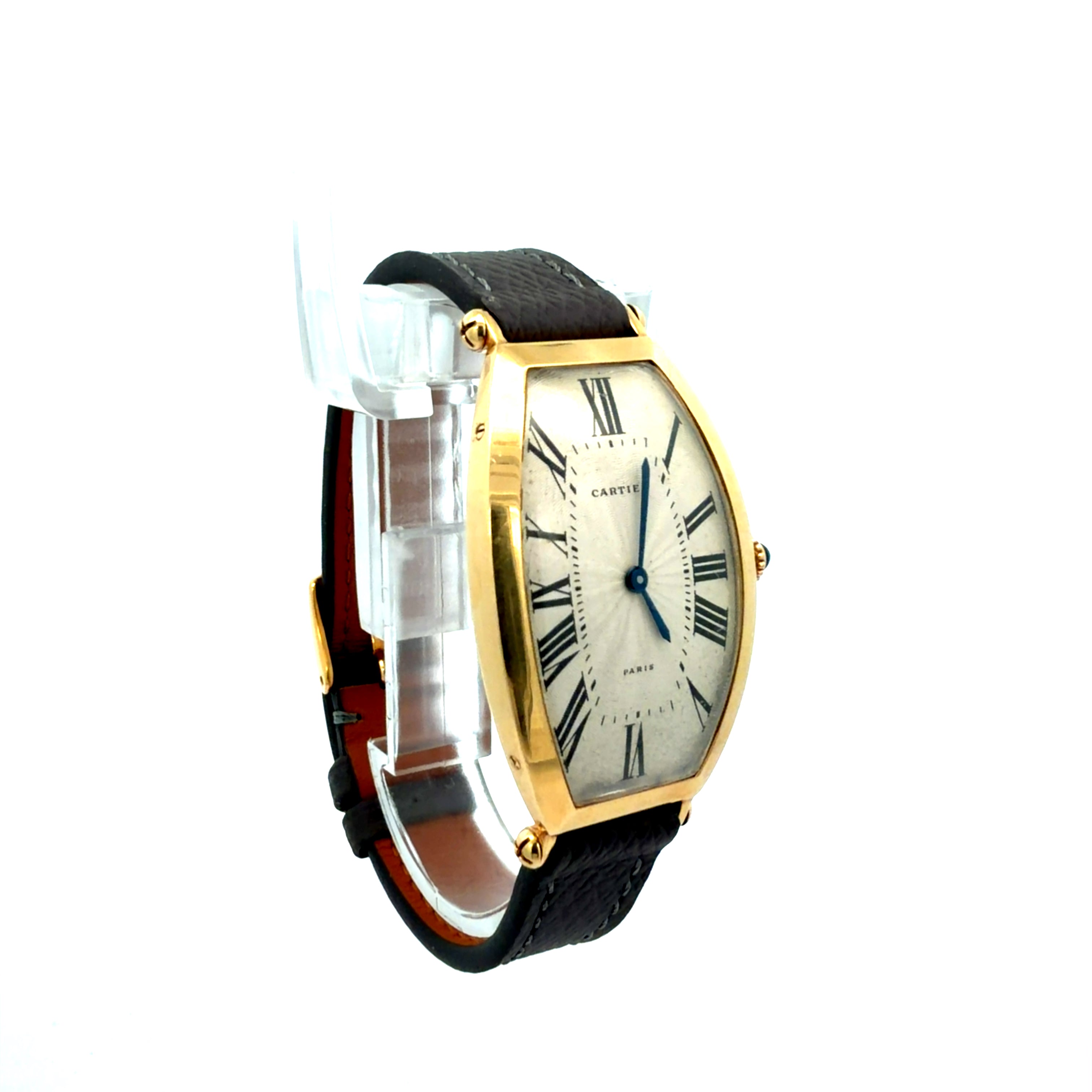 Cartier 18ct Gold Tonneau Jumbo Paris