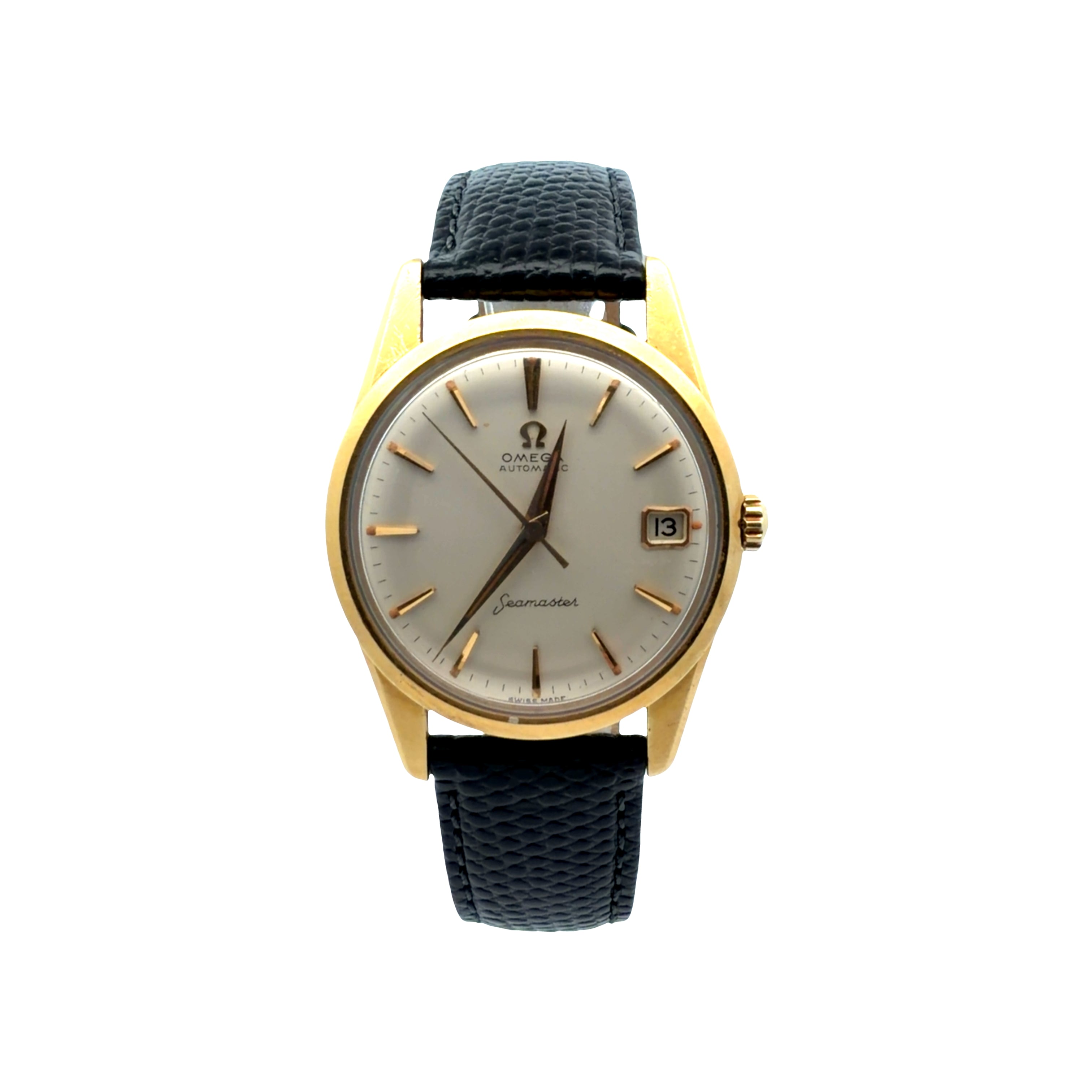 Omega 18ct Gold Seamaster reference 166.010