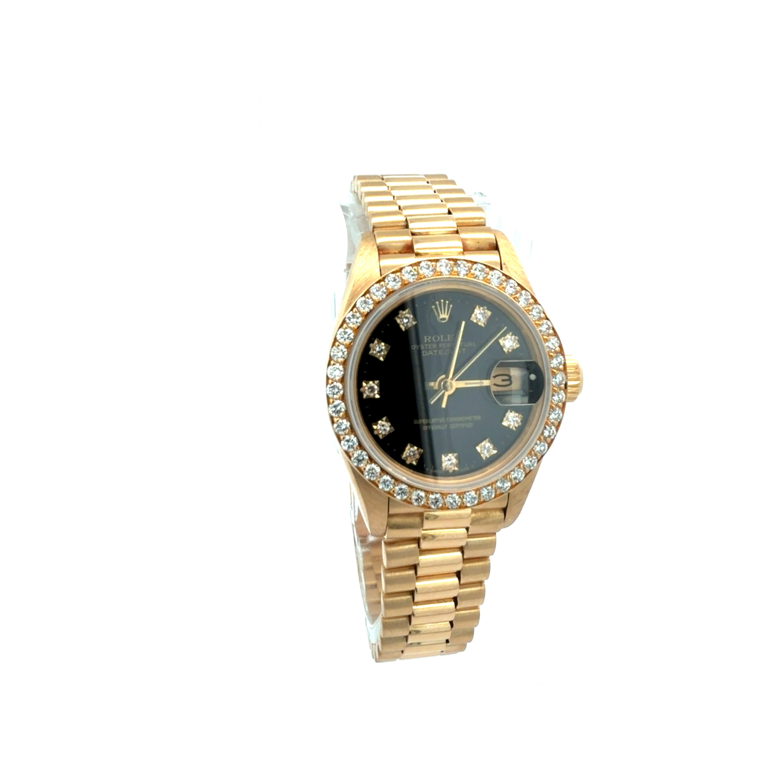 Rolex Lady Datejust reference 69138 Factory Diamond Dial and Bezel