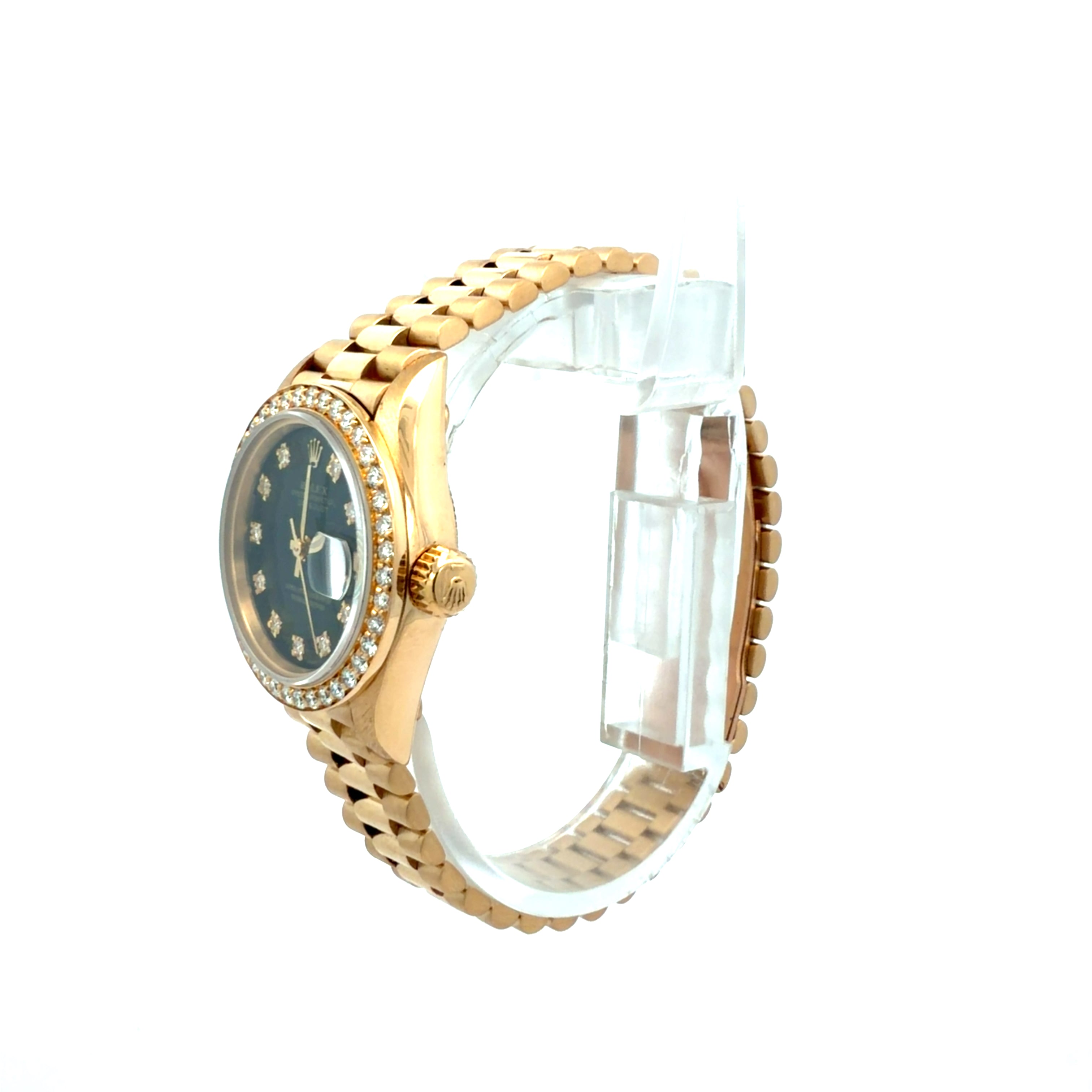 Rolex Lady Datejust reference 69138 Factory Diamond Dial and Bezel