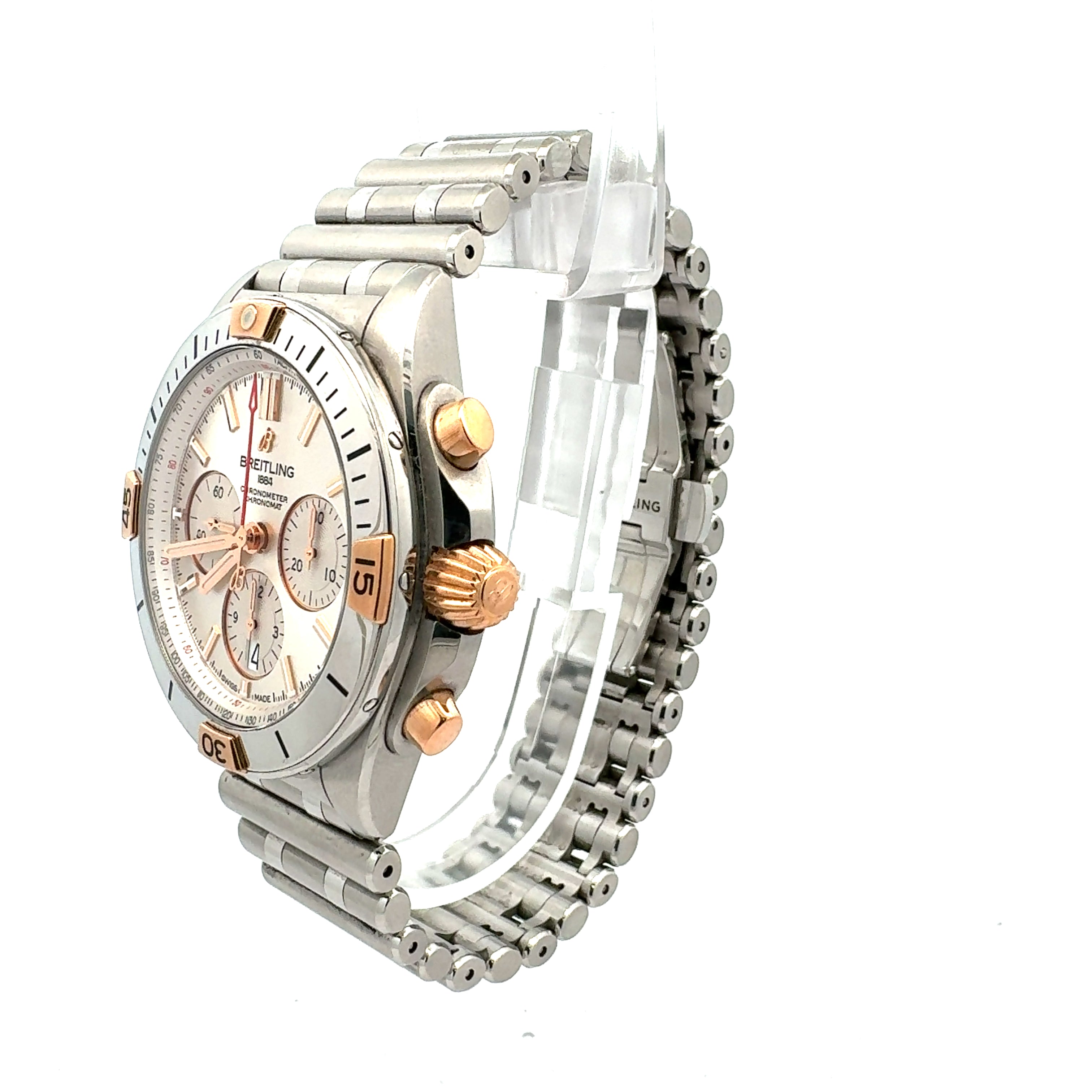 Breitling Steel and Rose Gold Chronomat reference B01 42 IB0134101G1A1