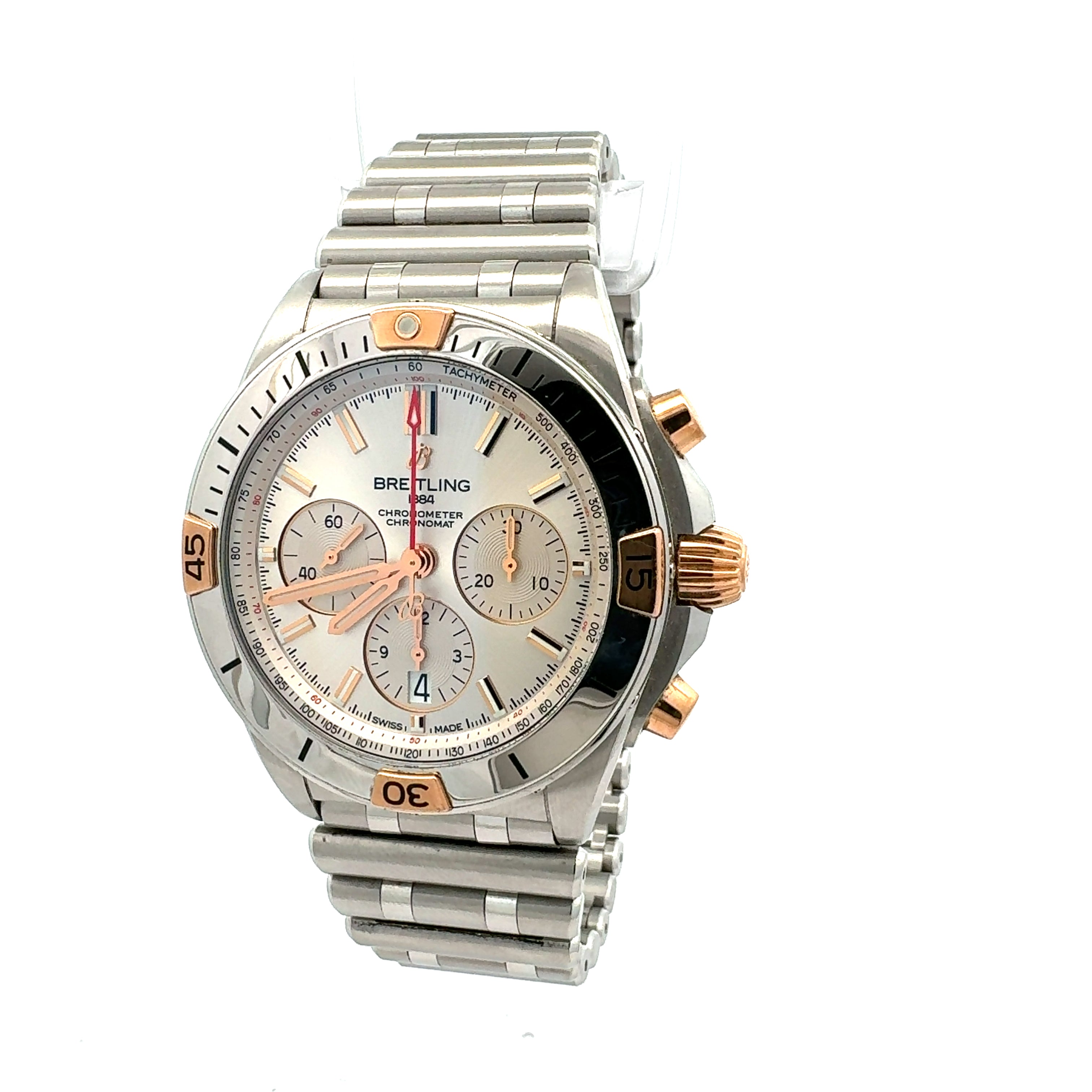 Breitling Steel and Rose Gold Chronomat reference B01 42 IB0134101G1A1