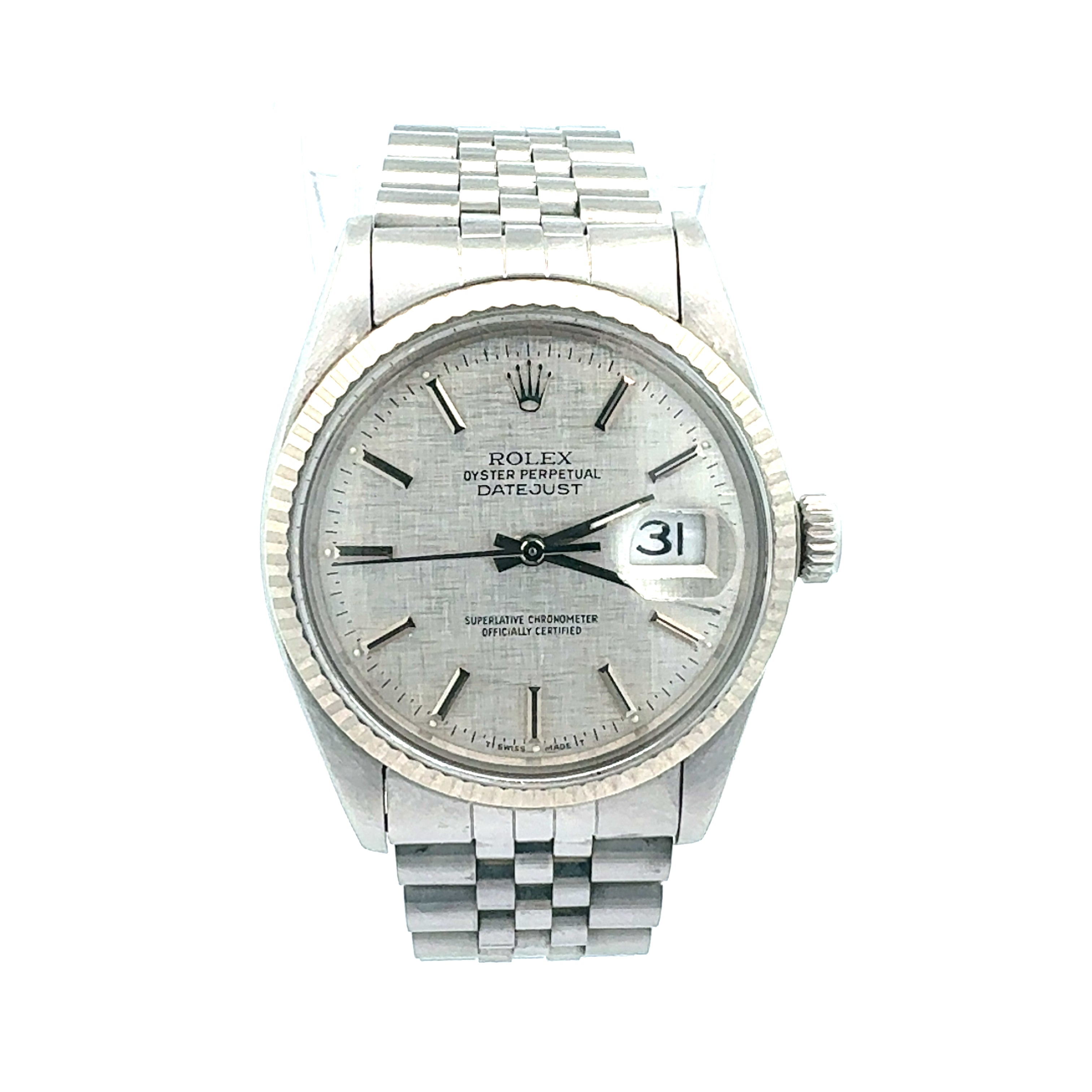 Rolex Datejust 36 Reference 16014 Linen Dial
